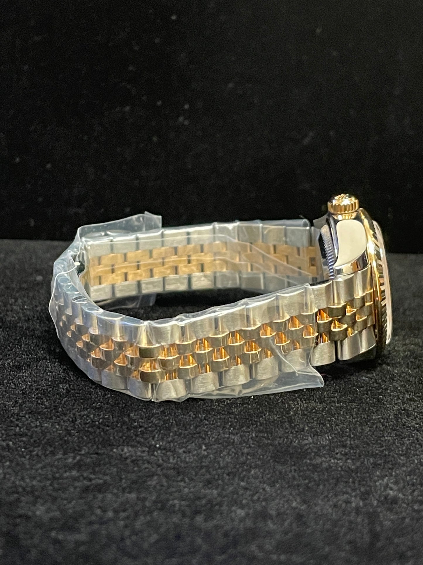2019 Rolex Ladies Datejust 279173 Champagne Dial TT 18kt Jubilee With Paper 28mm