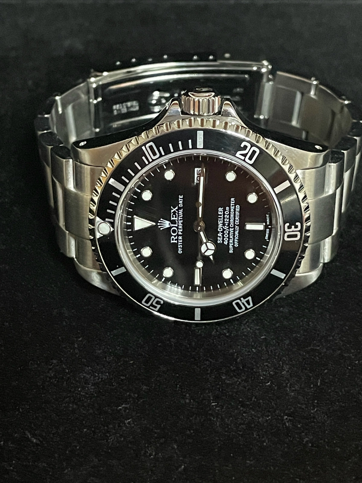 1999 Rolex Sea-Dweller 16600 Black Dial SS Oyster No Papers 40mm