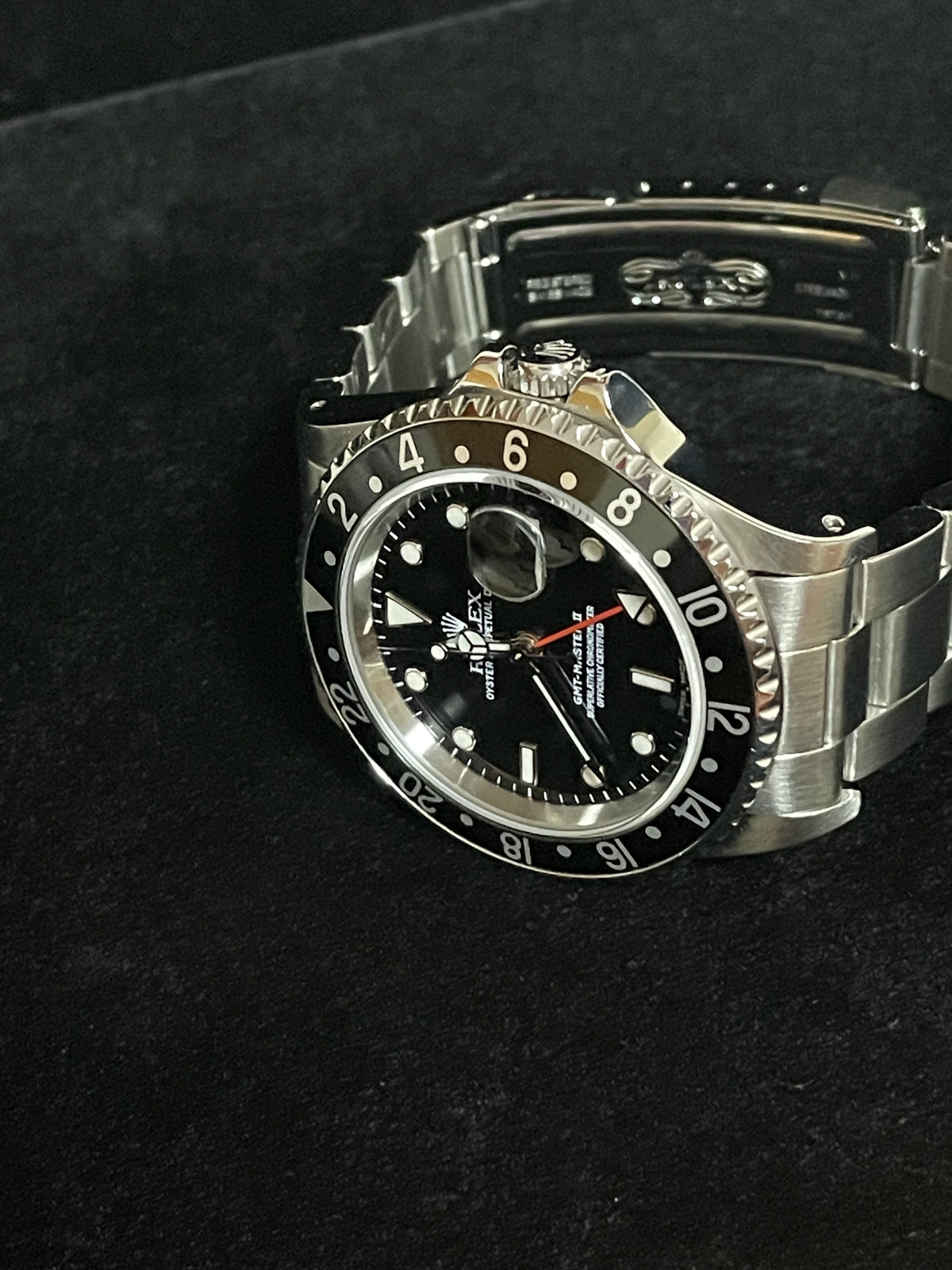 1999 Rolex GMT-Master II 16710 Black Dial SS Oyster No Papers 40mm