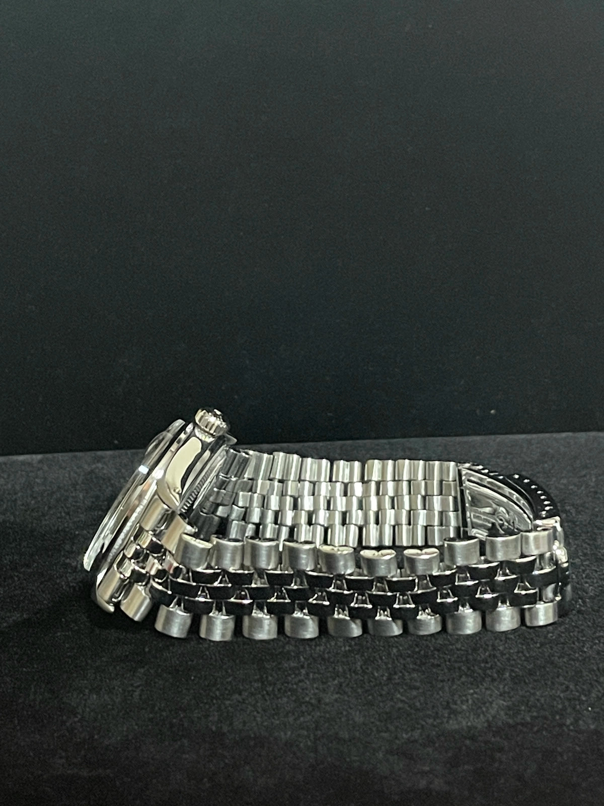 Rolex Datejust 1600 Silver Dial SS Folded Jubilee No Papers 36mm