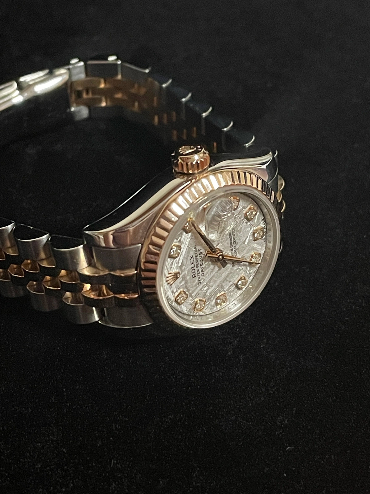 2008 Rolex Datejust 179171 Meteorite Diamond Dial TT Jubilee No Papers 26mm