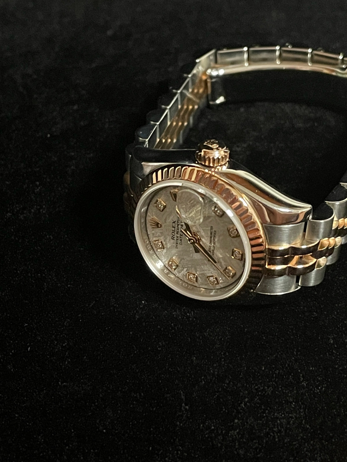 2008 Rolex Datejust 179171 Meteorite Diamond Dial TT Jubilee No Papers 26mm