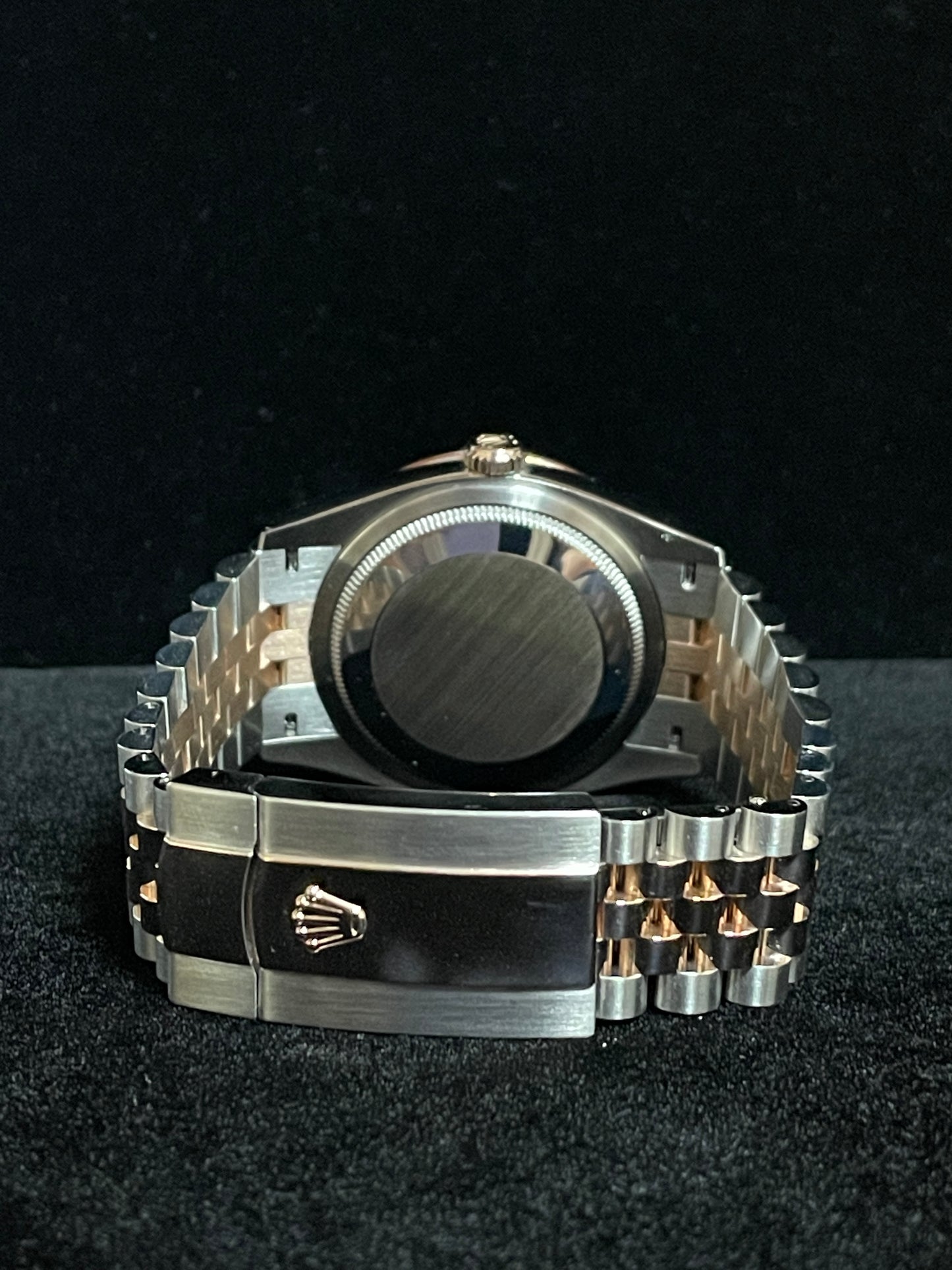 OHA 2023 Rolex Datejust 126281RBR White MOP Diam Dial + Bezel TT Jubilee Papers 36mm