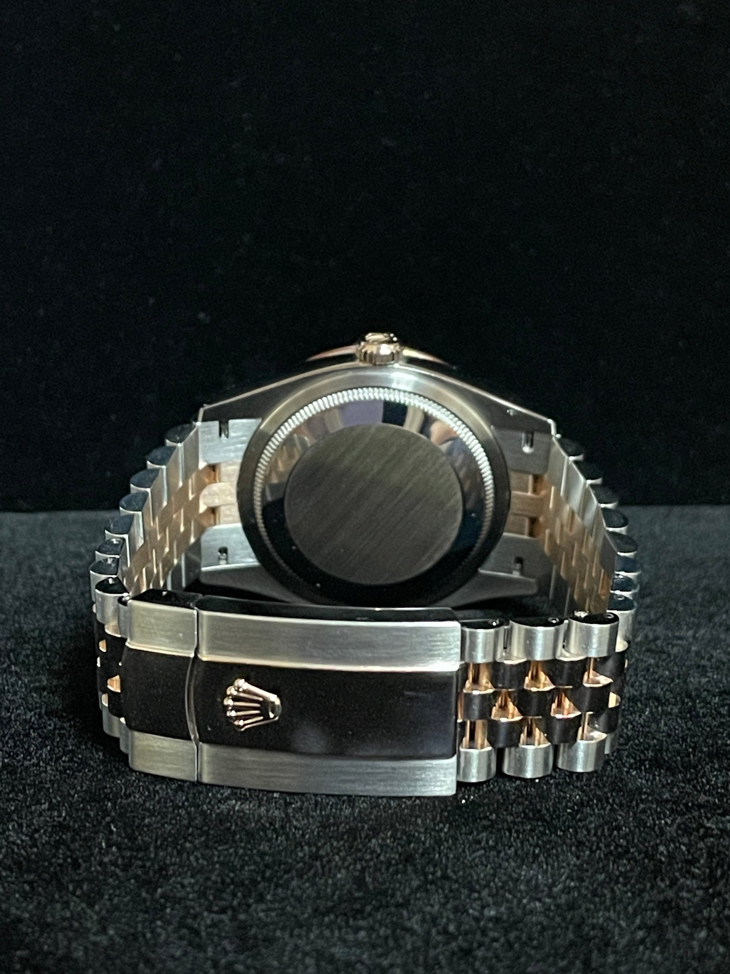 2023 Rolex Datejust 126281RBR White MOP Diam Dial + Bezel TT Jubilee Papers 36mm