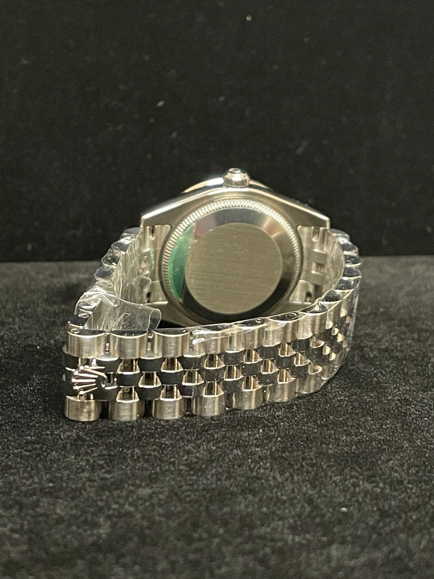 2015 Rolex Datejust 178384 Silver Diamond Dial and Bezel SS Jubilee W Paper 31mm