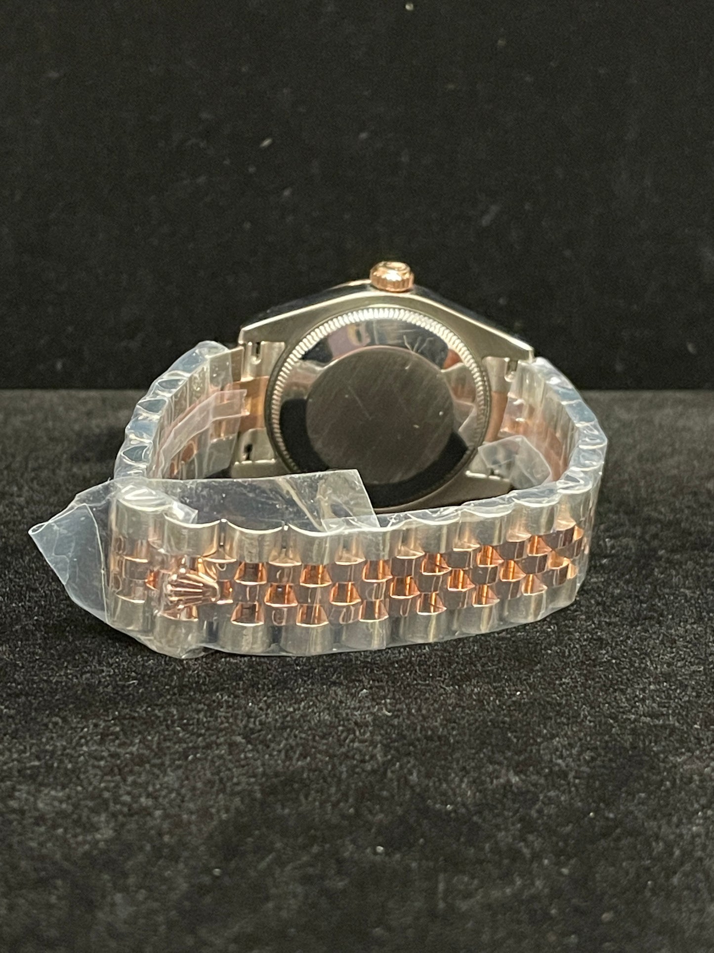 2018 Rolex Datejust 178241 Chocolate Diamond Dial TT Jubilee Rose W Papers 31mm