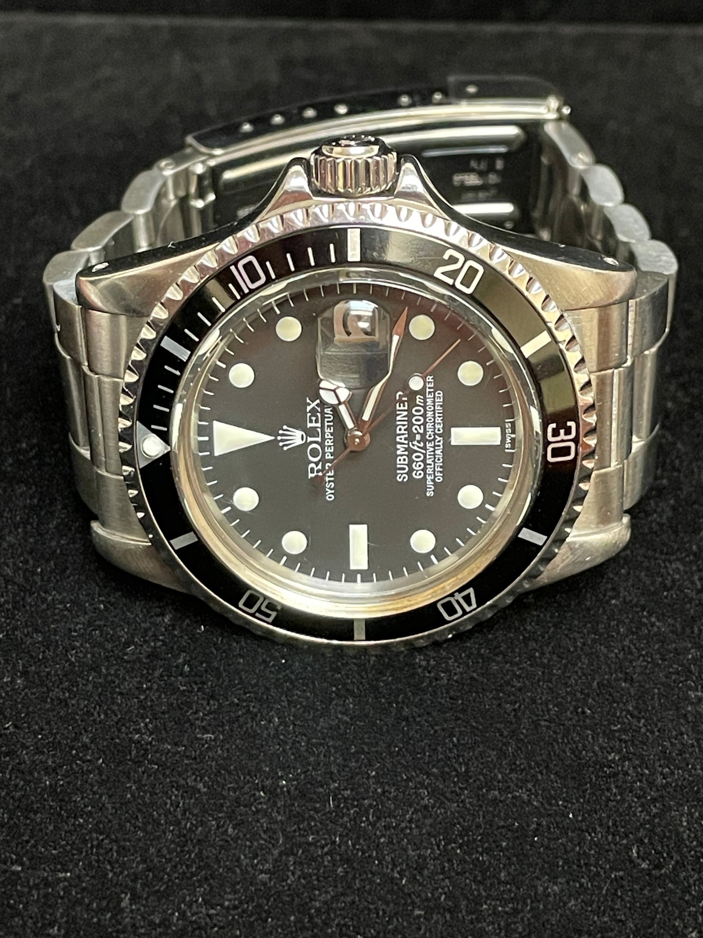 1979 Rolex Submariner 1680 Black Matte Dial SS Oyster No Papers 40mm