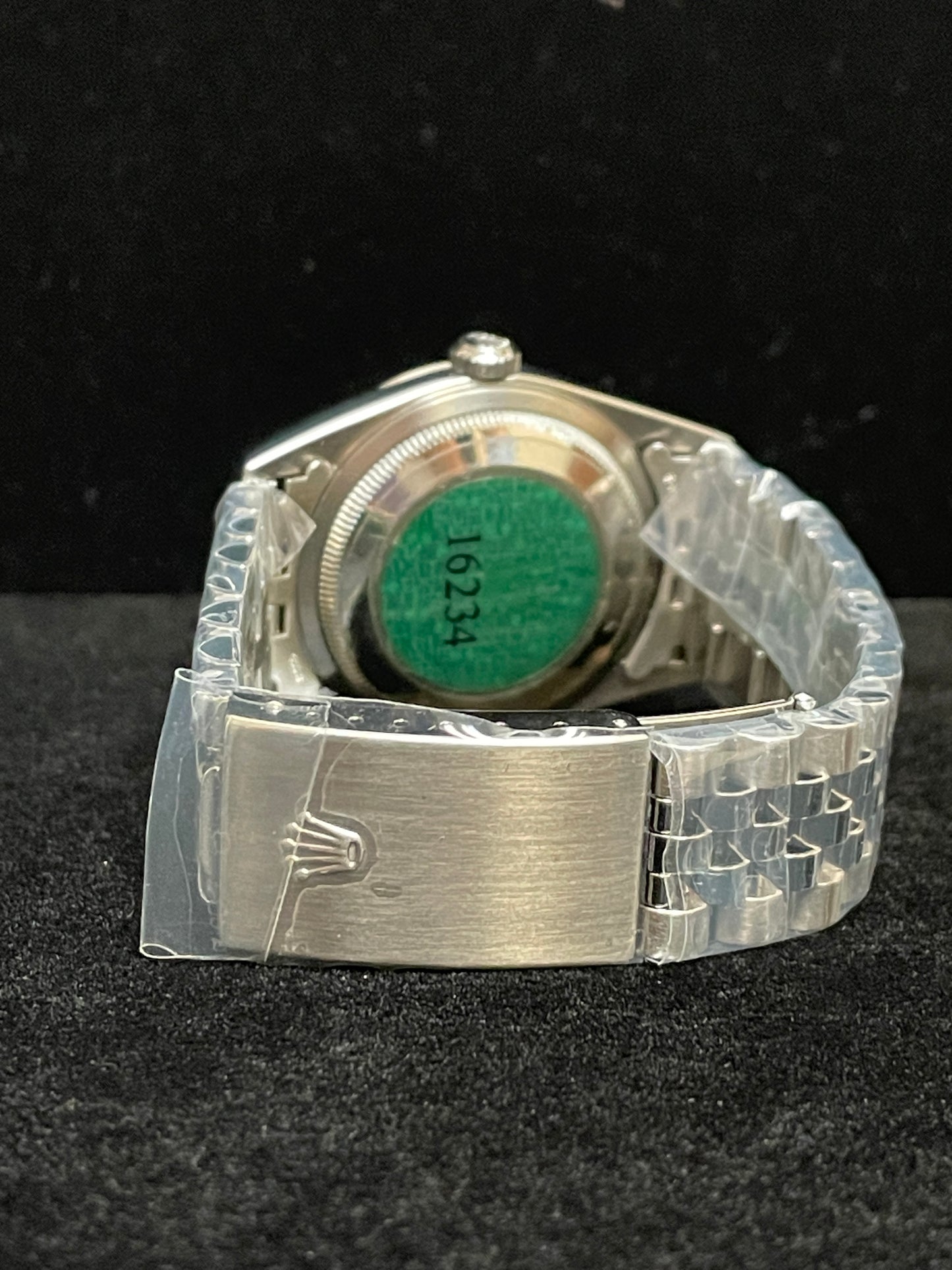 2001 Rolex Datejust 16234 Ivory Jubilee Arabic Dial SS Jubilee No Papers 36mm
