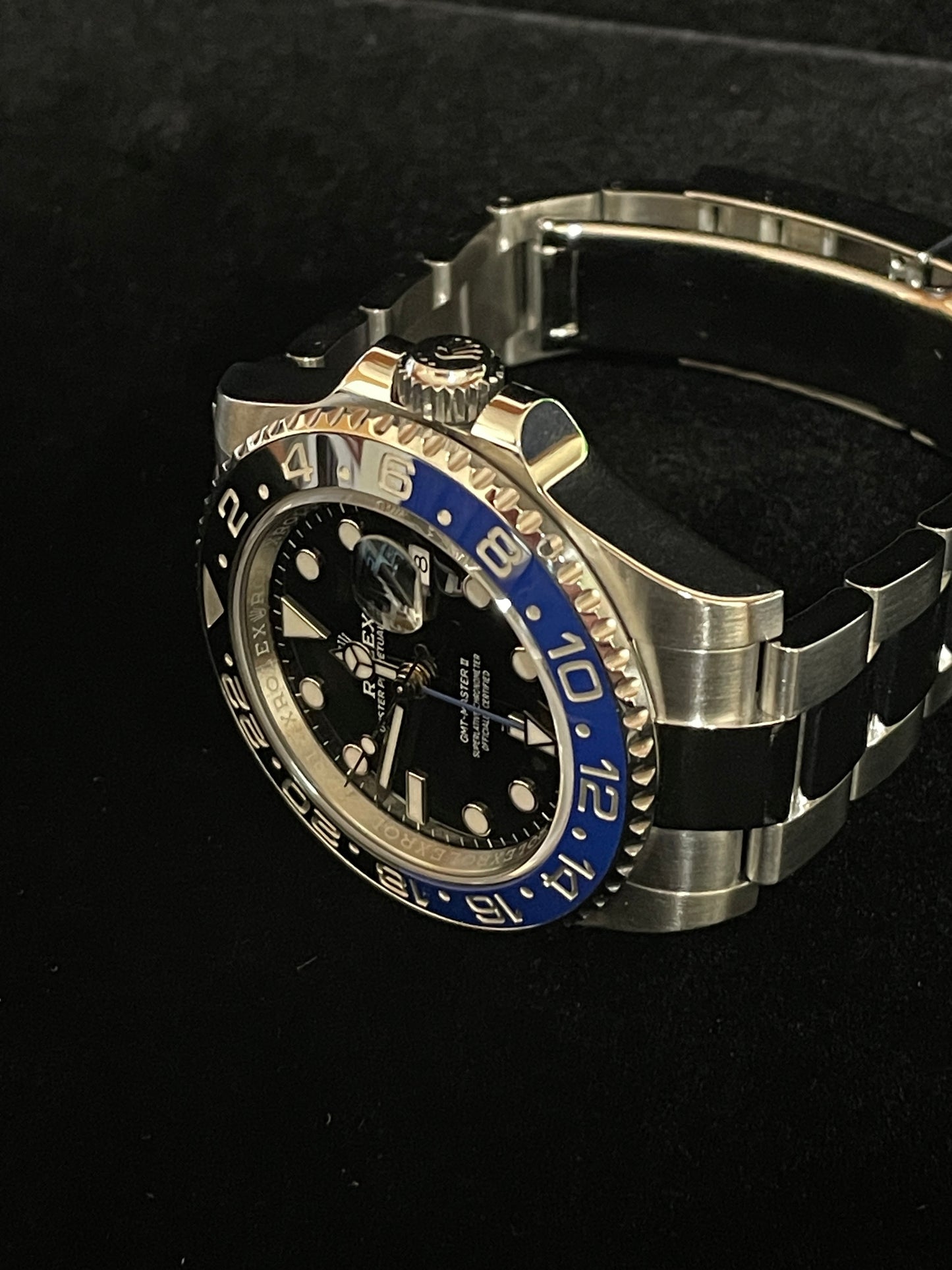 2022 Rolex GMT-Master II 126710BLNR Black Dial SS Oyster With Papers 40mm