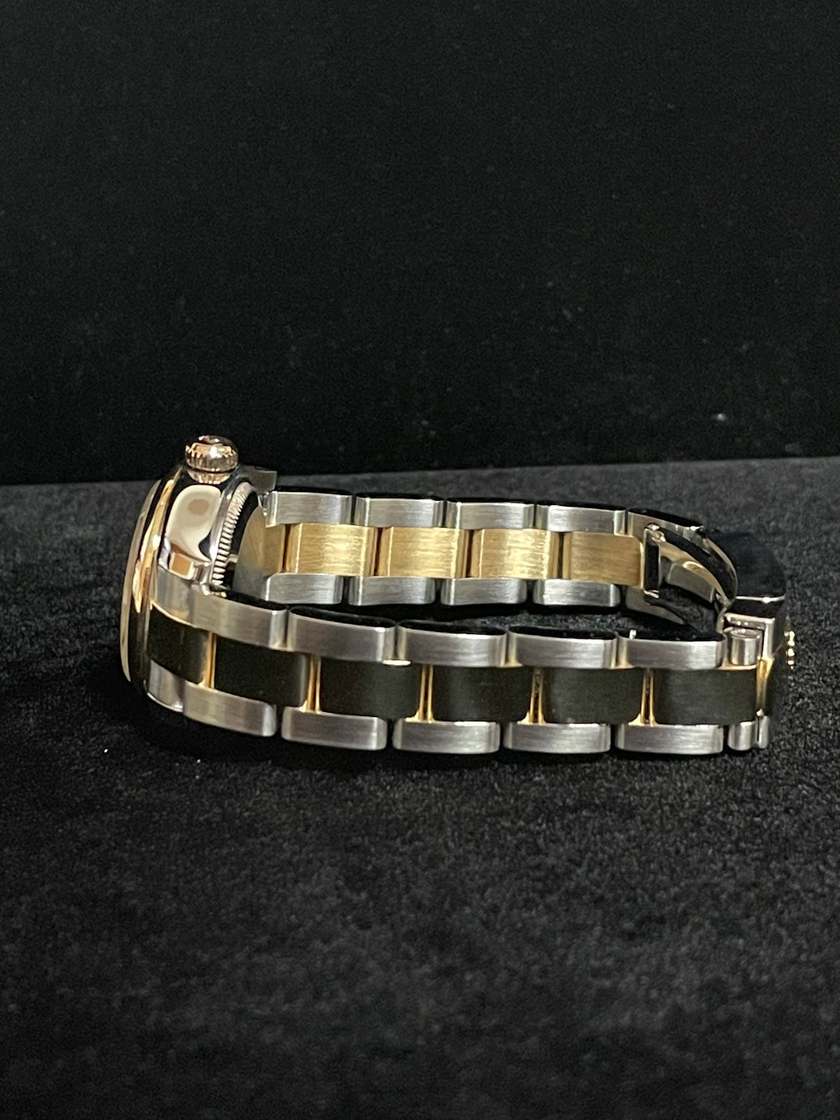 2006 Rolex Ladies Datejust 179163 Champagne Roman Dial TT Oyster No Papers 26mm