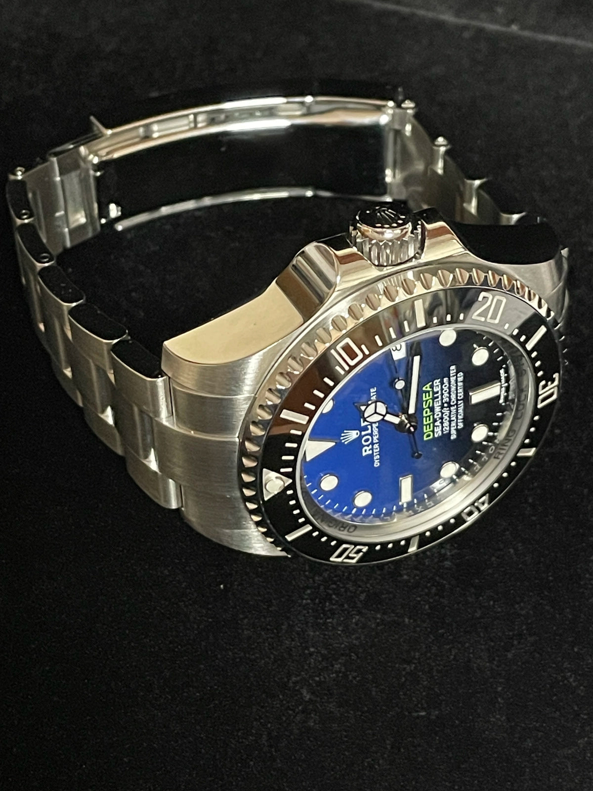 2016 Rolex Sea-Dweller James Cameron 116660 Black Blue Dial SS Oyster 44mm