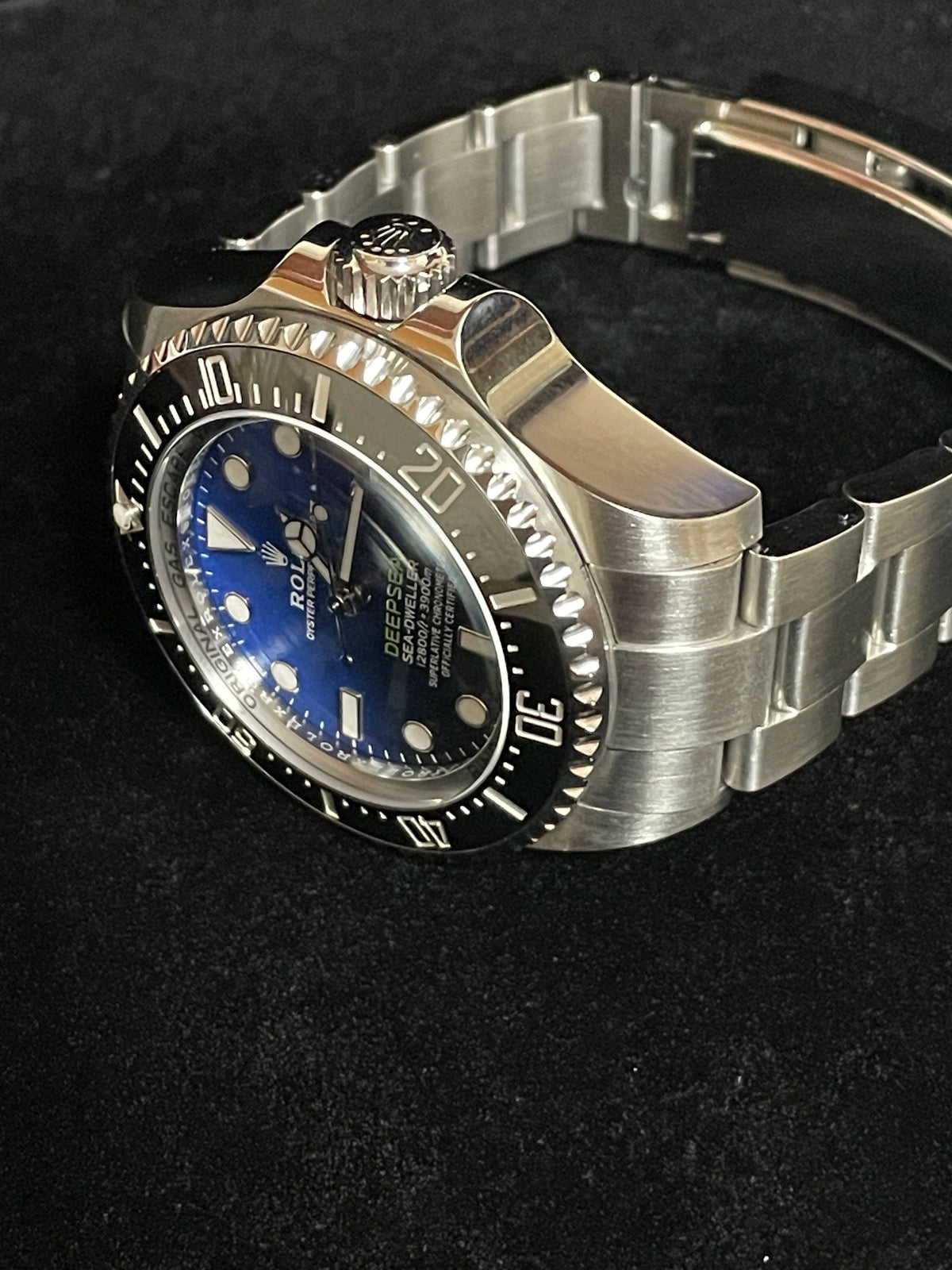 2016 Rolex Sea-Dweller James Cameron 116660 Black Blue Dial SS Oyster 44mm