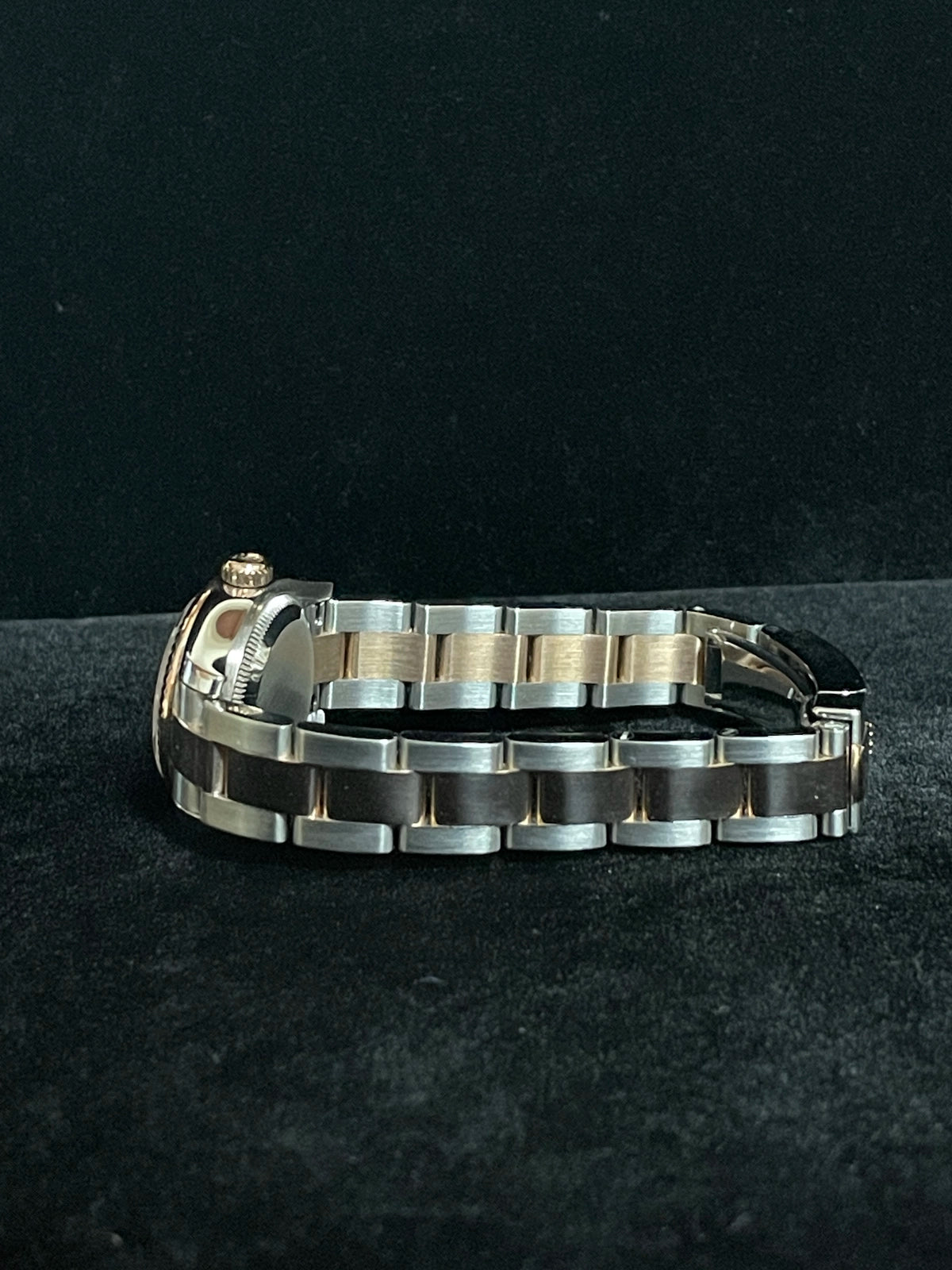 2009 Rolex Ladies Datejust 179171 Pink Stick Dial TT Rose Oyster No Papers 26mm