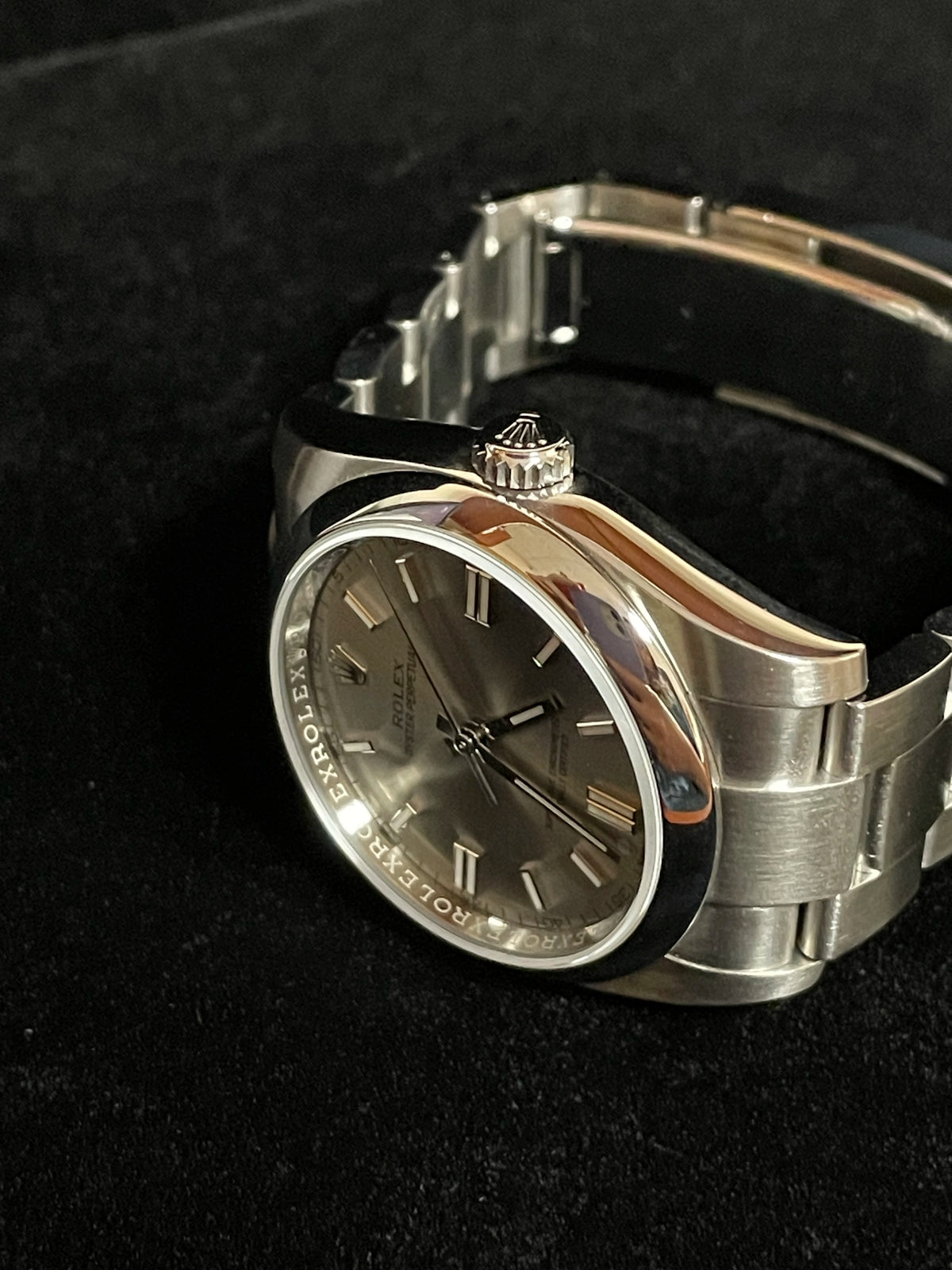 2015 Rolex Oyster Perpetual 116000 Silver Dial SS Oyster With Papers 36mm