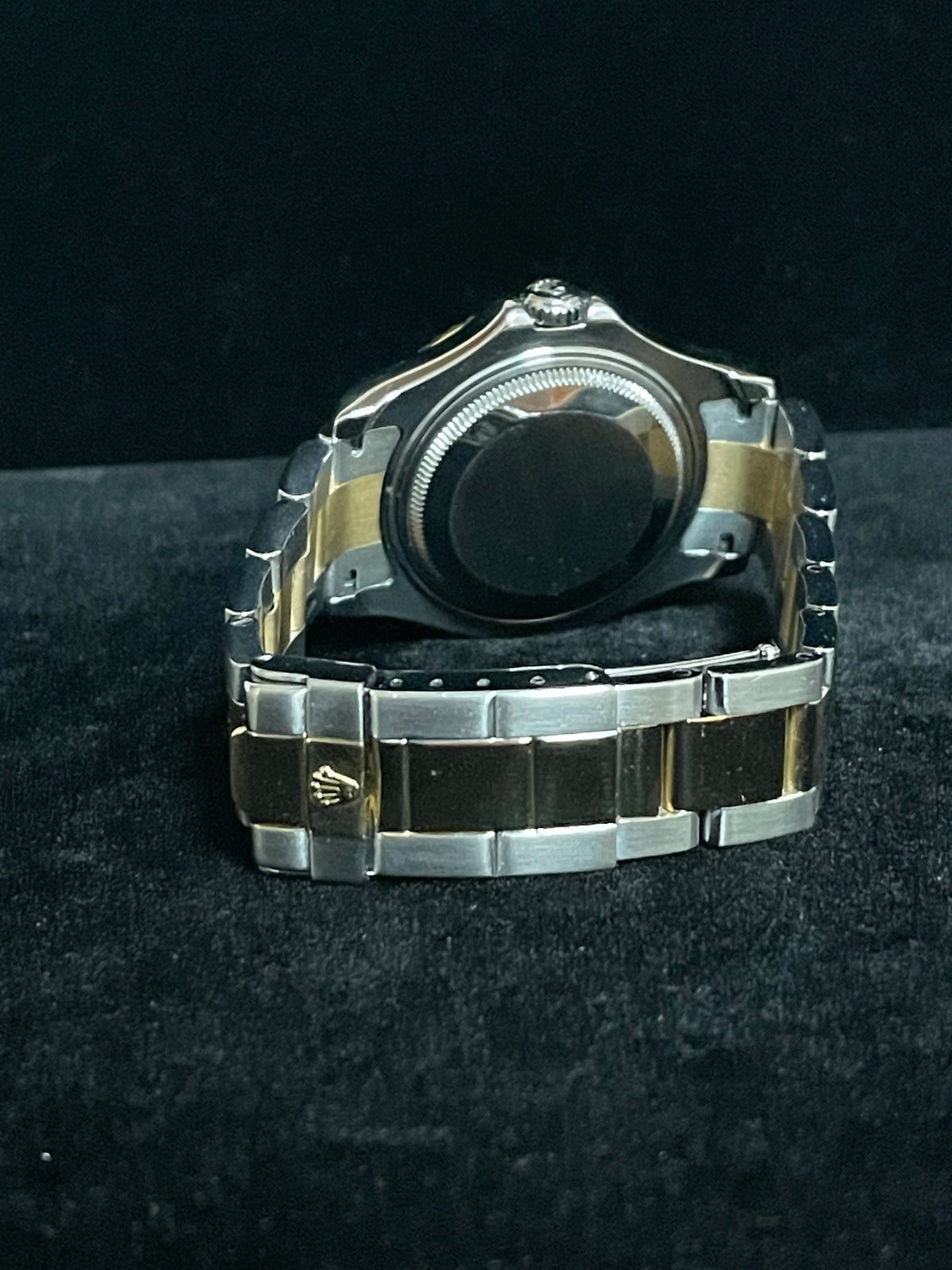2000 Rolex Yacht-Master Midsize 168623 Blue Dial TT Oyster No Papers 35mm