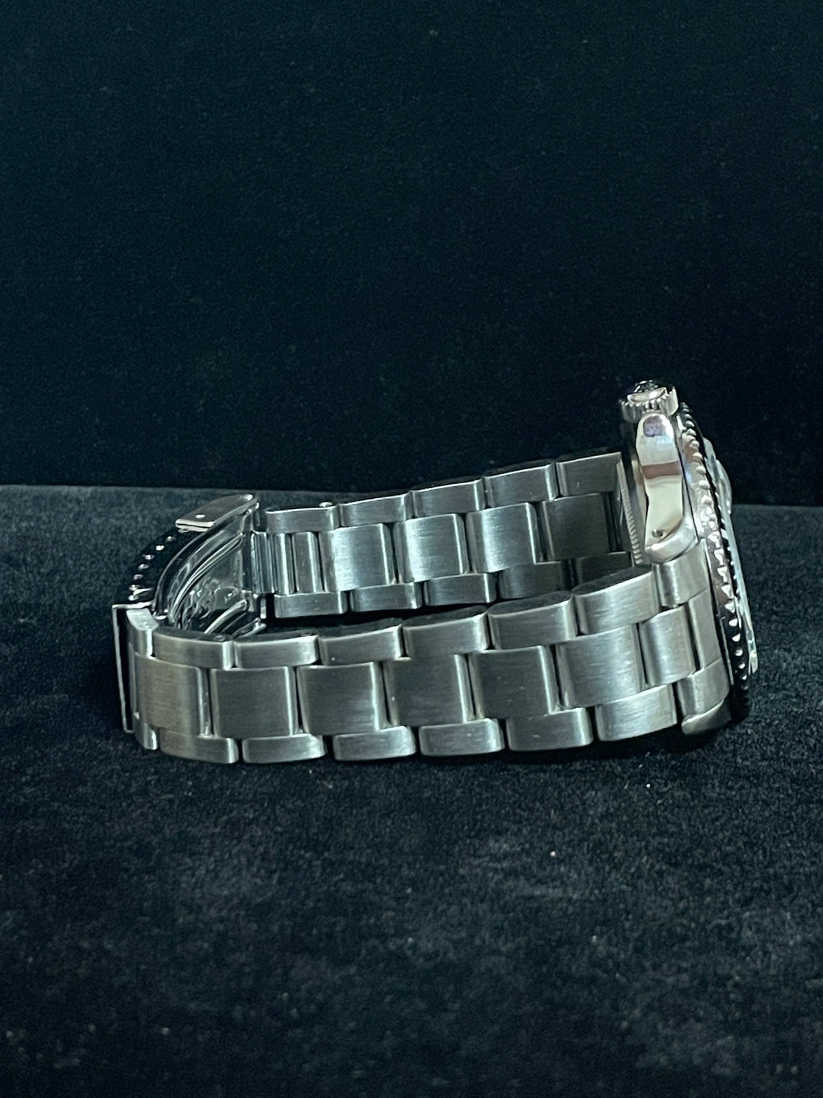 1982 Rolex Submariner 16800 Black Matte Patina Dial SS Oyster No Papers 40mm