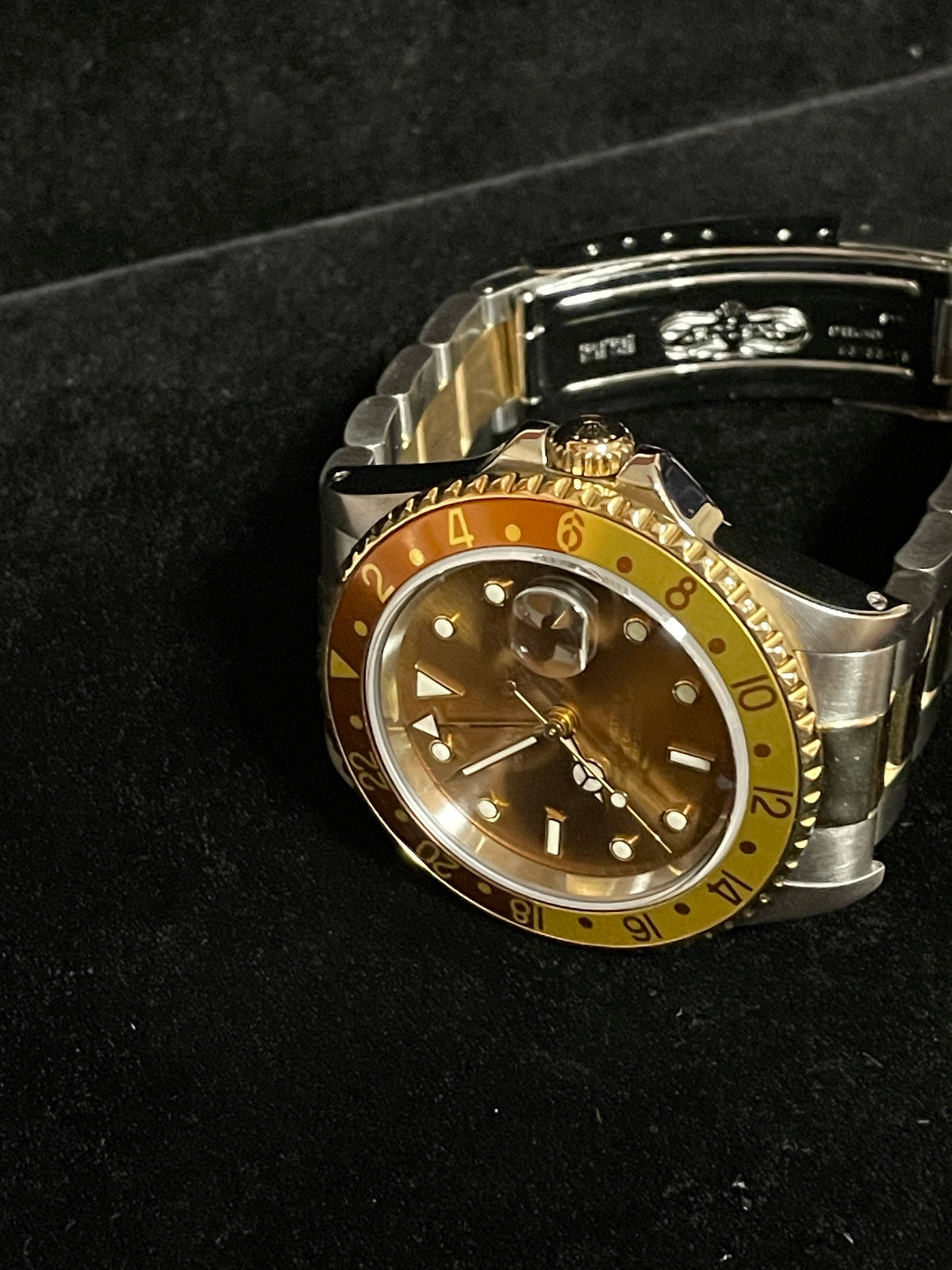 1989 Rolex GMT-Master II 16713 Rootbeer Dial TT Oyster No Papers 40mm