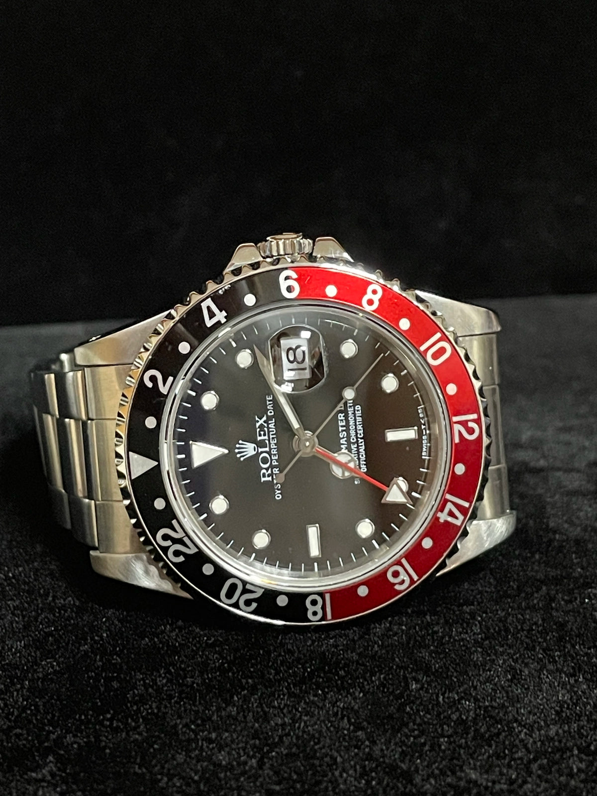 1993 Rolex Coke GMT-Master 16710 Black Dial SS Oyster No Papers 40mm