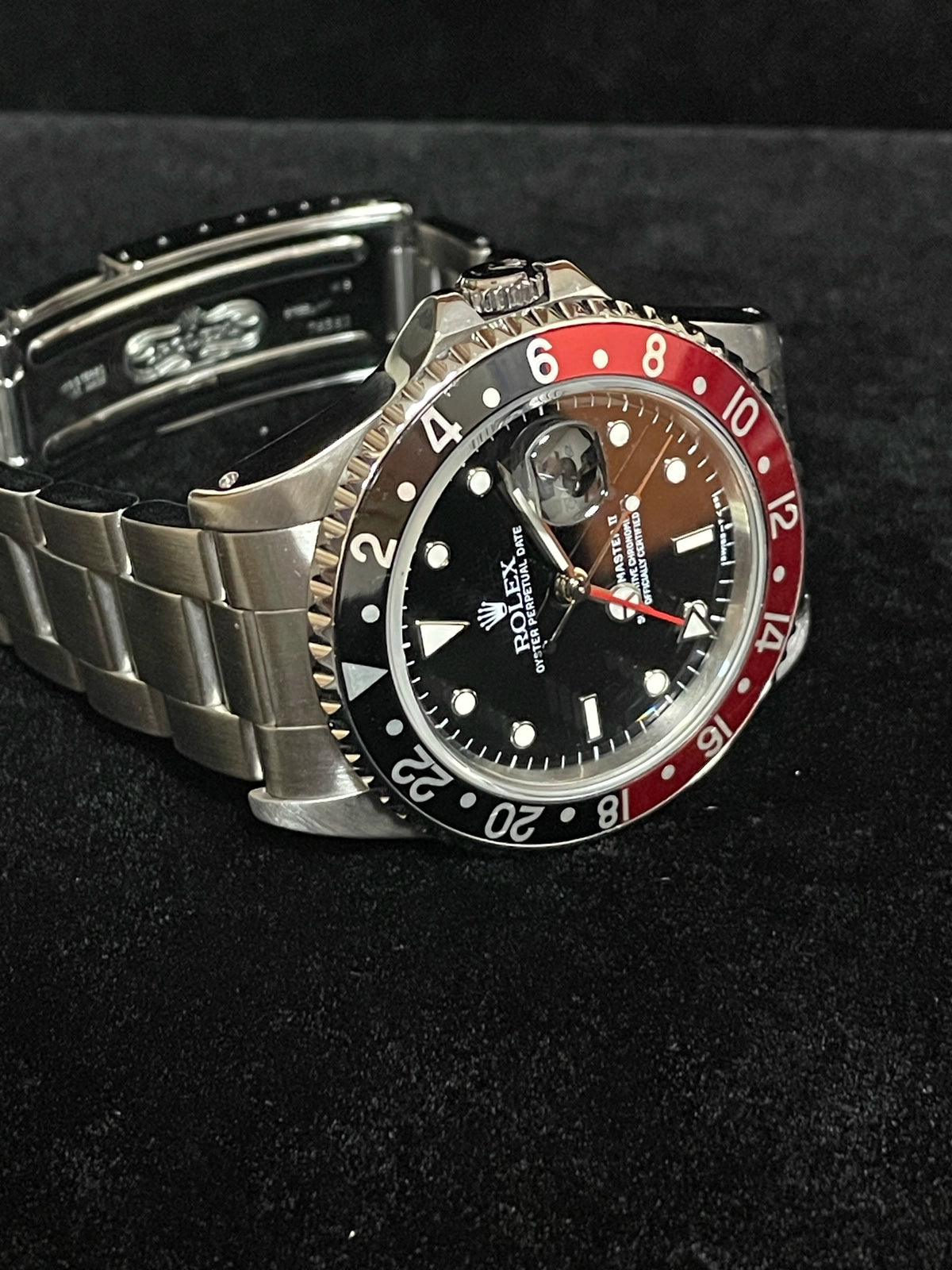 1993 Rolex Coke GMT-Master 16710 Black Dial SS Oyster No Papers 40mm