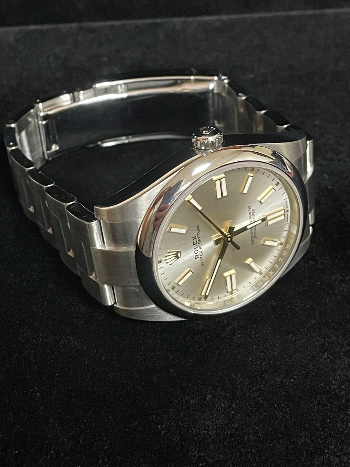 2020 Rolex Oyster Perpetual 124300 Silver Index Dial SS Oyster With Papers 41mm