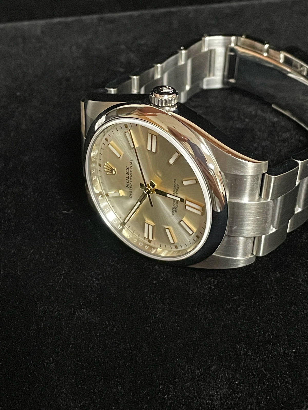 2020 Rolex Oyster Perpetual 124300 Silver Index Dial SS Oyster With Papers 41mm