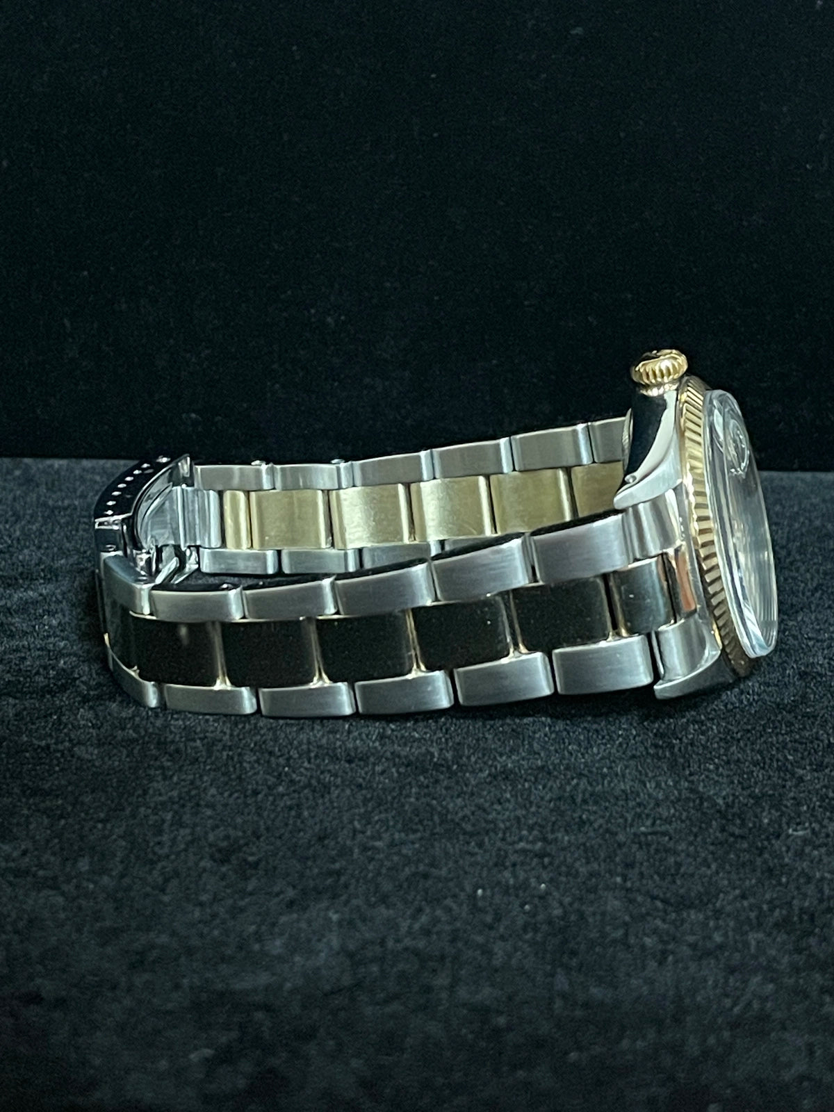 Rolex Date 1500 White Roman Dial TT Oyster No Papers 34mm