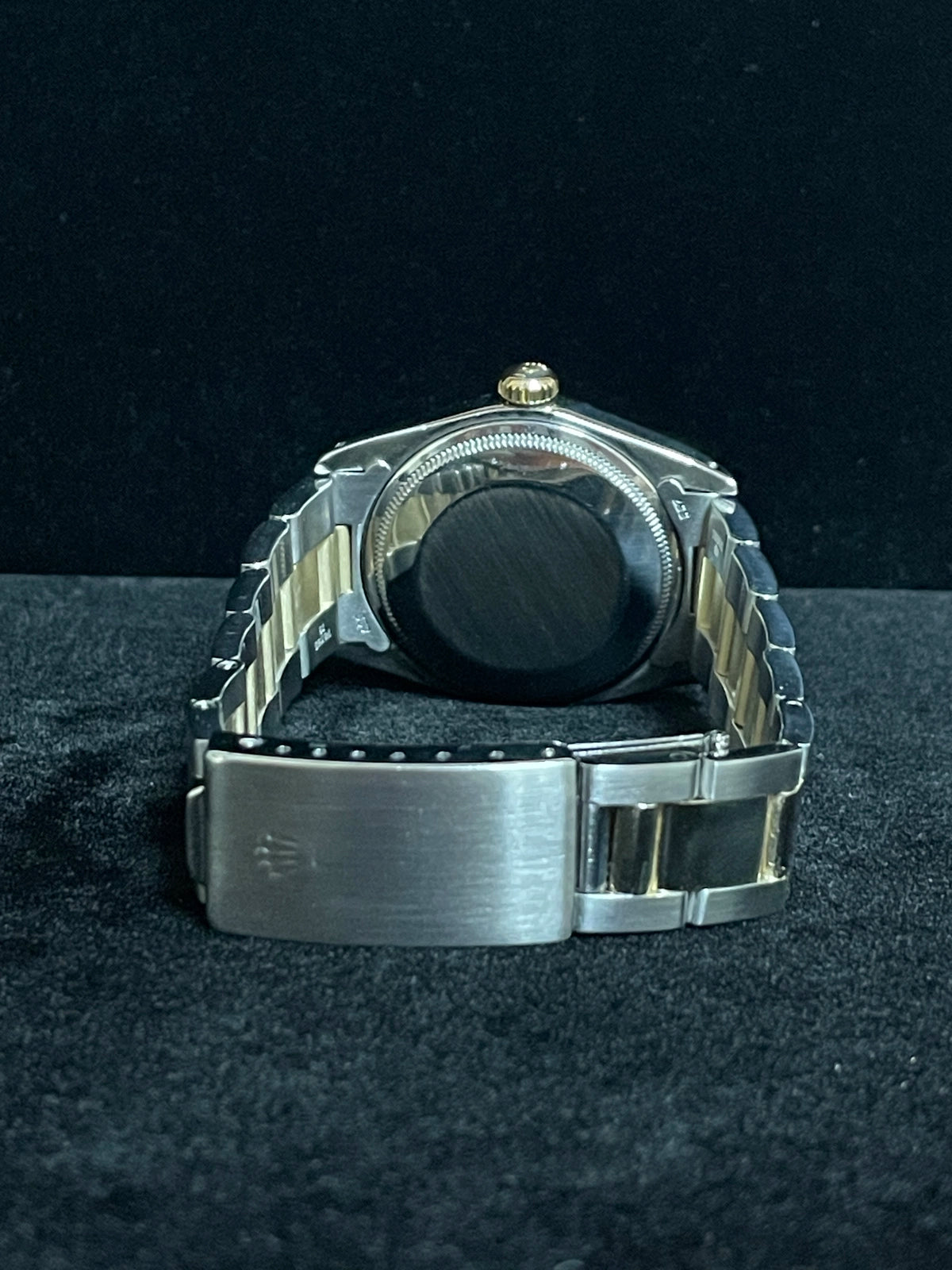 Rolex Date 1500 White Roman Dial TT Oyster No Papers 34mm