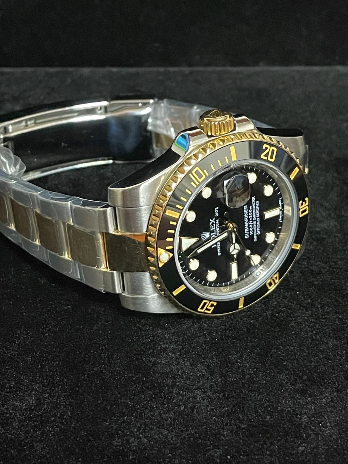 2009 Rolex Submariner 116613 Black Dial TT Oyster No Papers 40mm