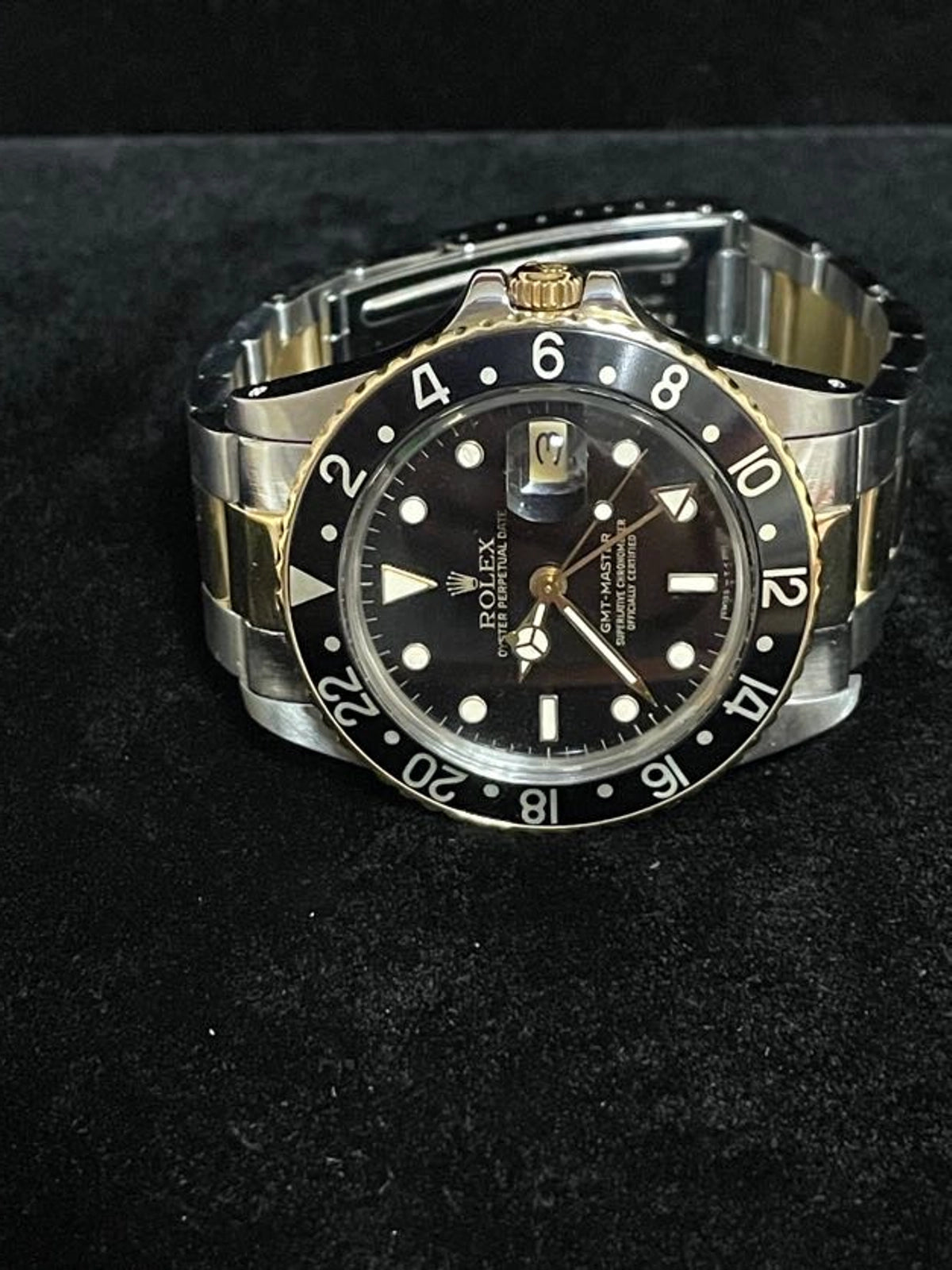 1985 Rolex GMT-Master 16753 Black Dial TT Oyster No Papers 40mm