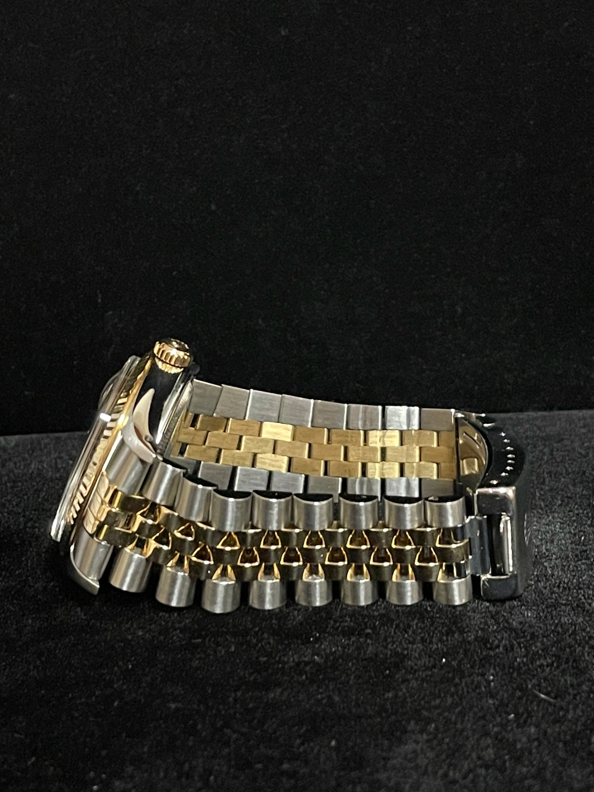 1987 Rolex Datejust 16013 Champagne Diamond Dial TT Jubilee No Papers 36mm