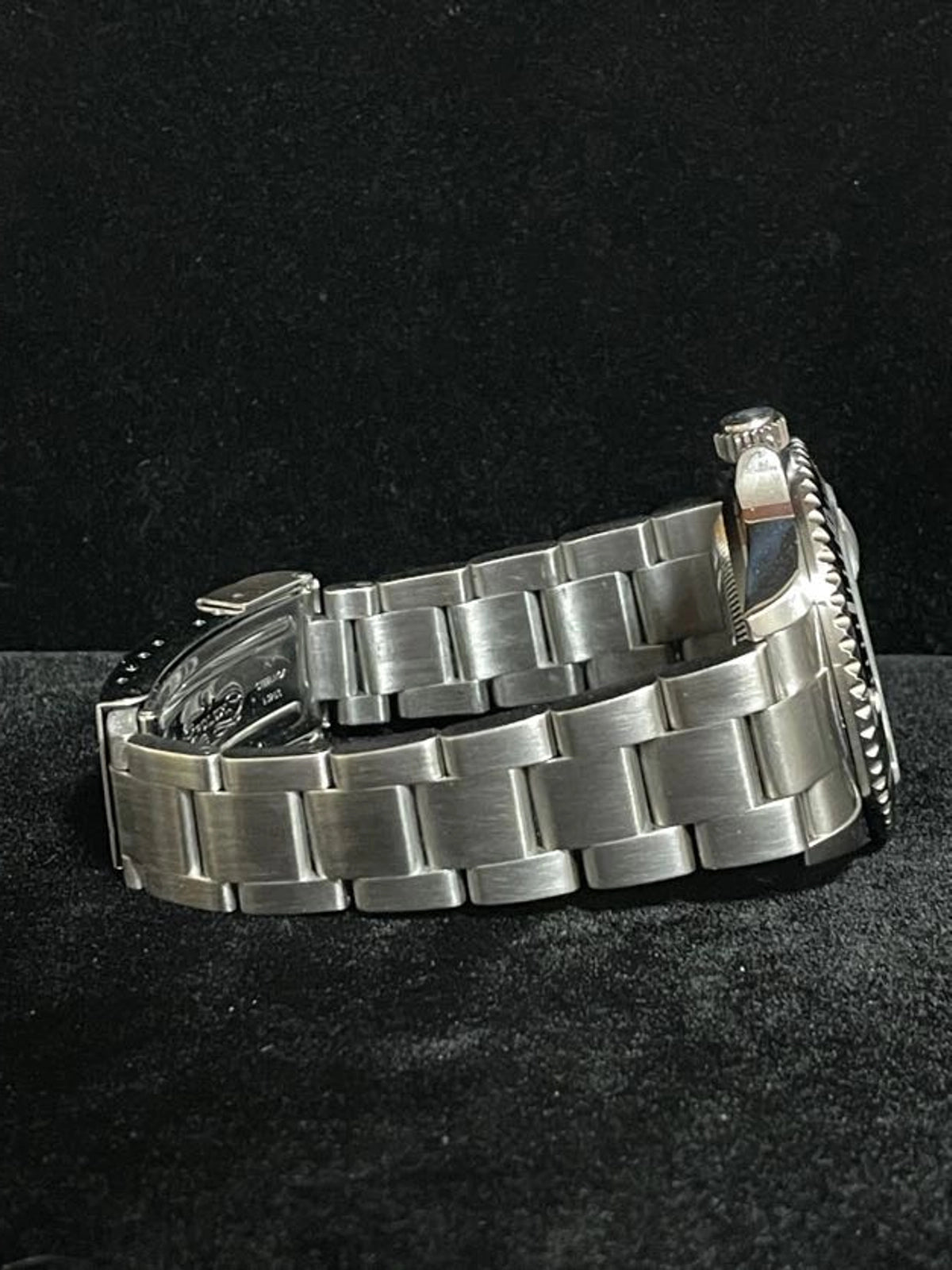 2008 Rolex Submariner 116610T Black Dial Engraved Rehault SS Oyster 40mm