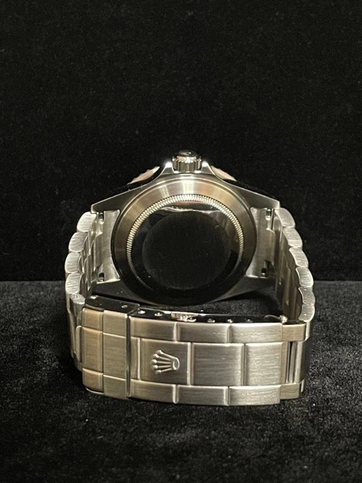 2008 Rolex Submariner 116610T Black Dial Engraved Rehault SS Oyster 40mm