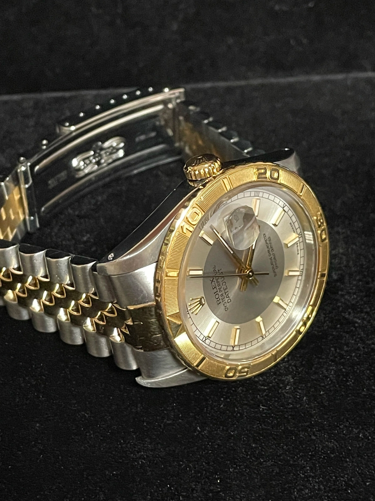 1990 Rolex Datejust Turnograph 16263 Silver Dial TT Jubilee No Papers 36mm