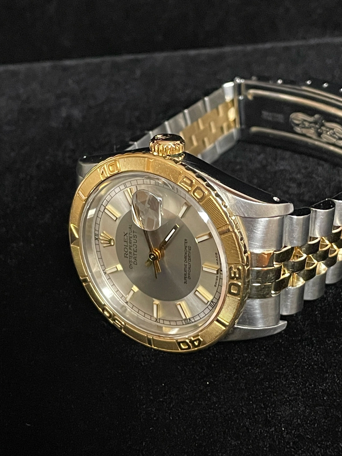 1990 Rolex Datejust Turnograph 16263 Silver Dial TT Jubilee No Papers 36mm