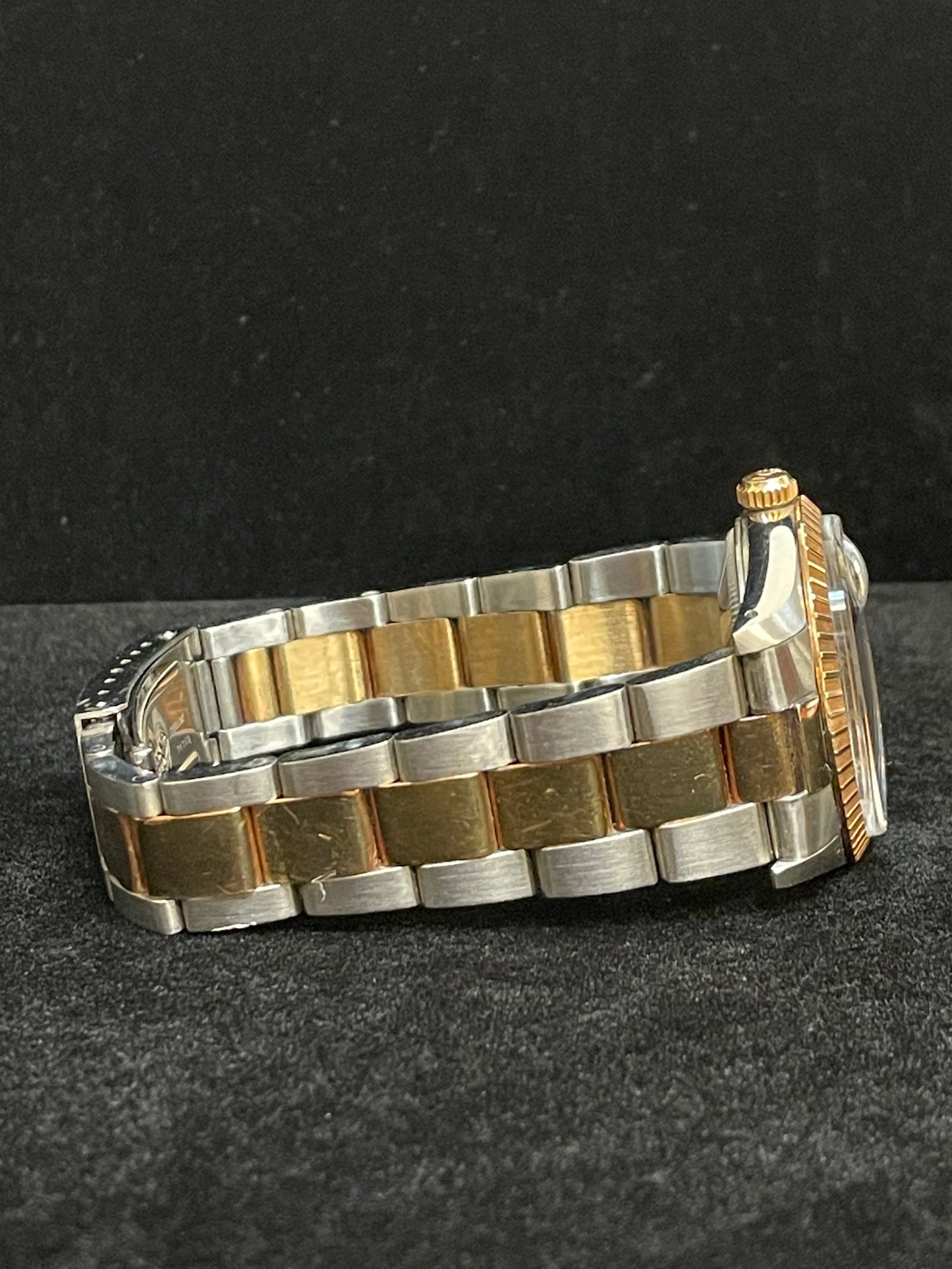 1981 Rolex Date 15053 Champagne Dial TT Rosey Patina Oyster No Papers 34mm