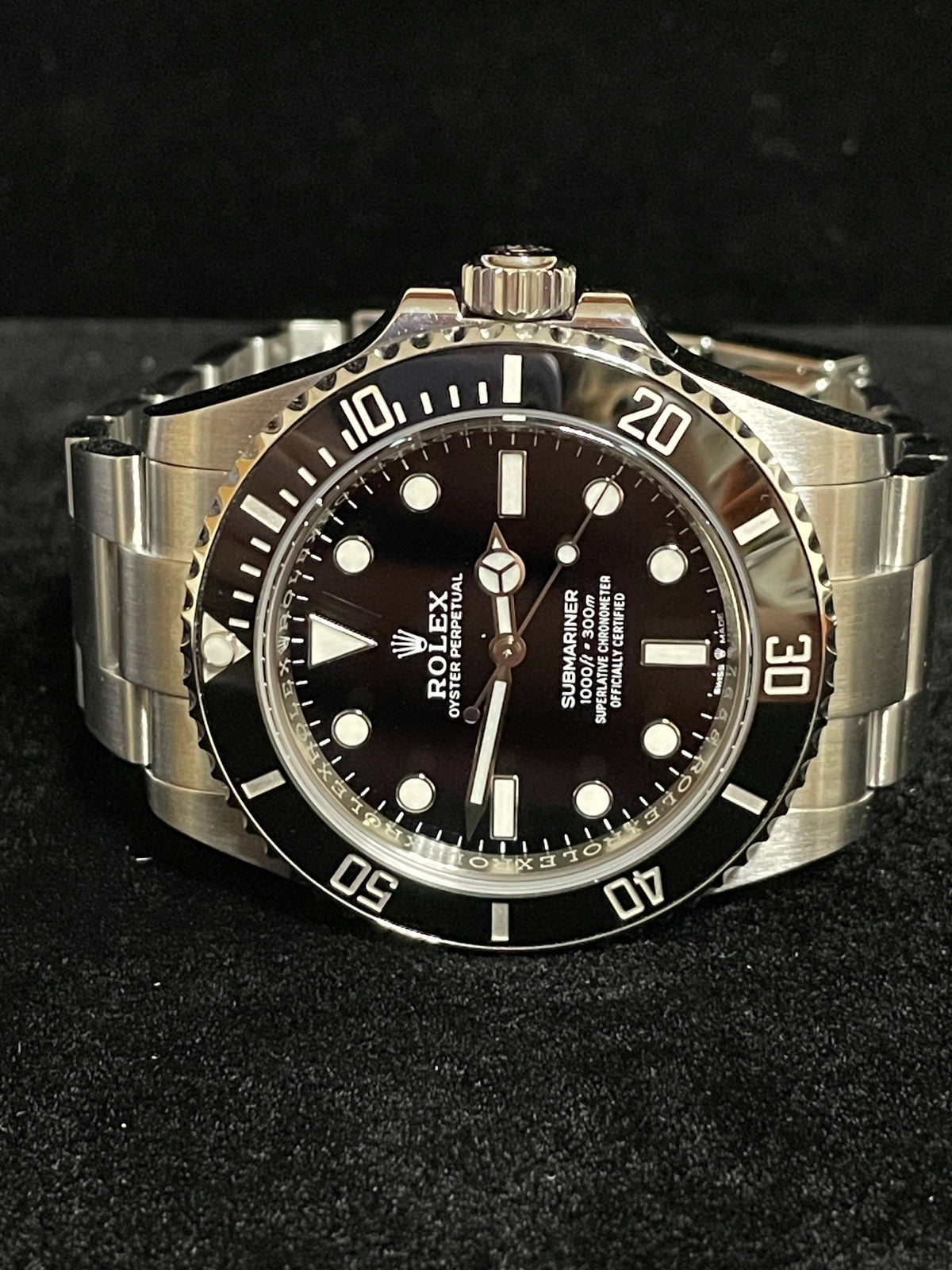 2025 Rolex Submariner No Date 124060 Black Dial SS Oyster No Papers 41mm