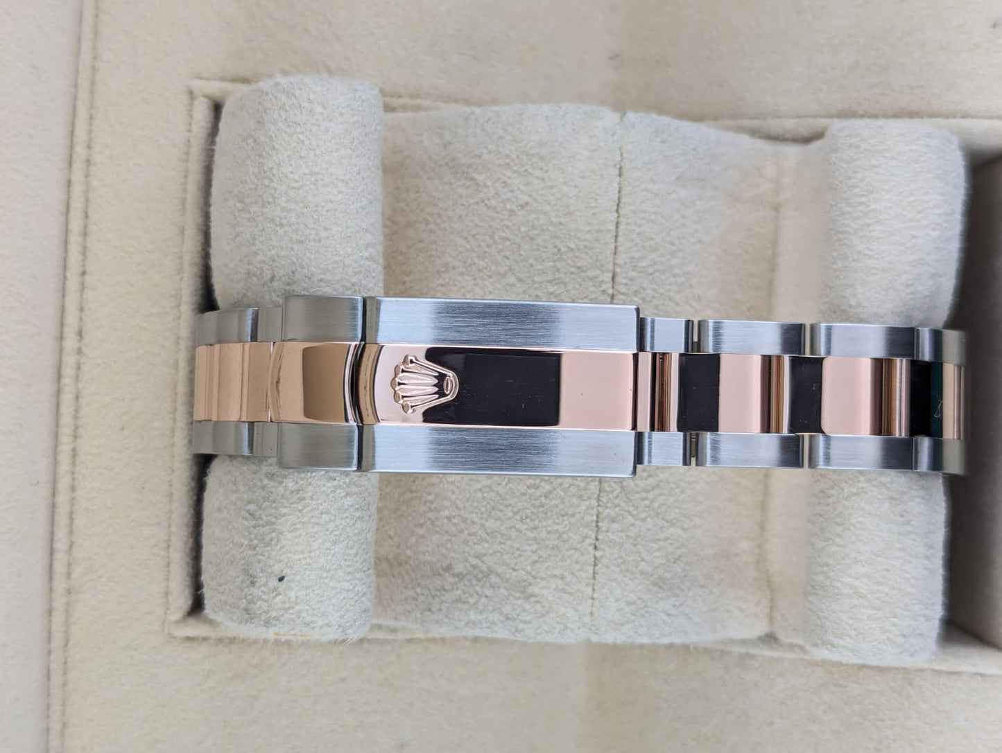 2006 Rolex Datejust 178241 White Roman Dial TT Oyster Rose With Papers 31mm