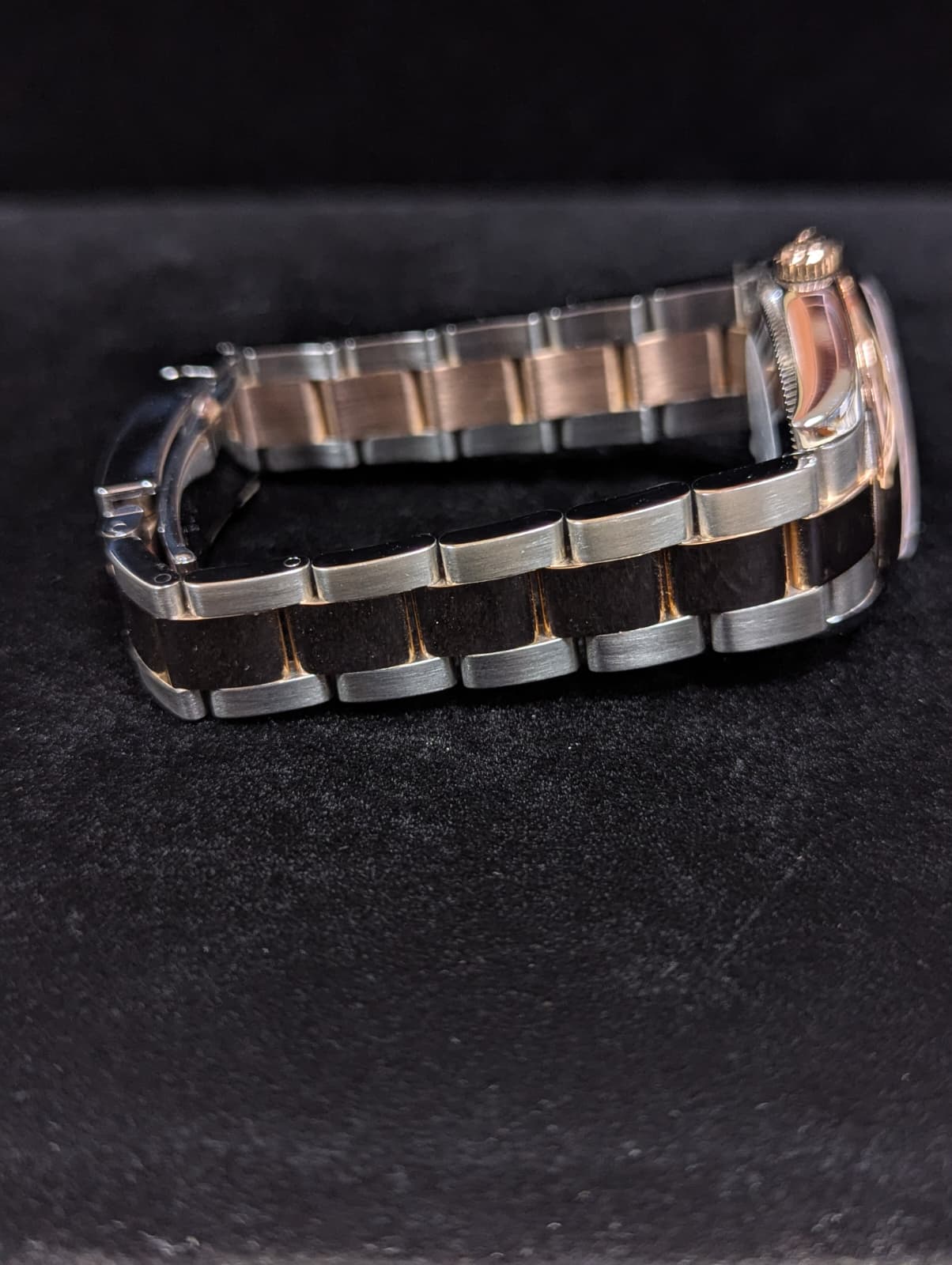 2006 Rolex Datejust 178241 White Roman Dial TT Oyster Rose With Papers 31mm