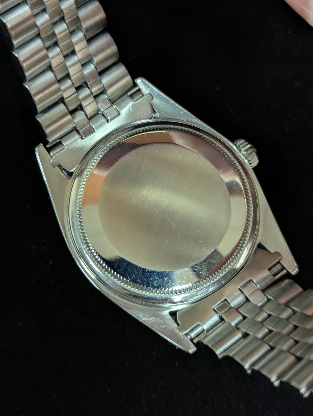 1966 Rolex Datejust 1603 Silver Dial SS USA Jubilee No Papers 36mm