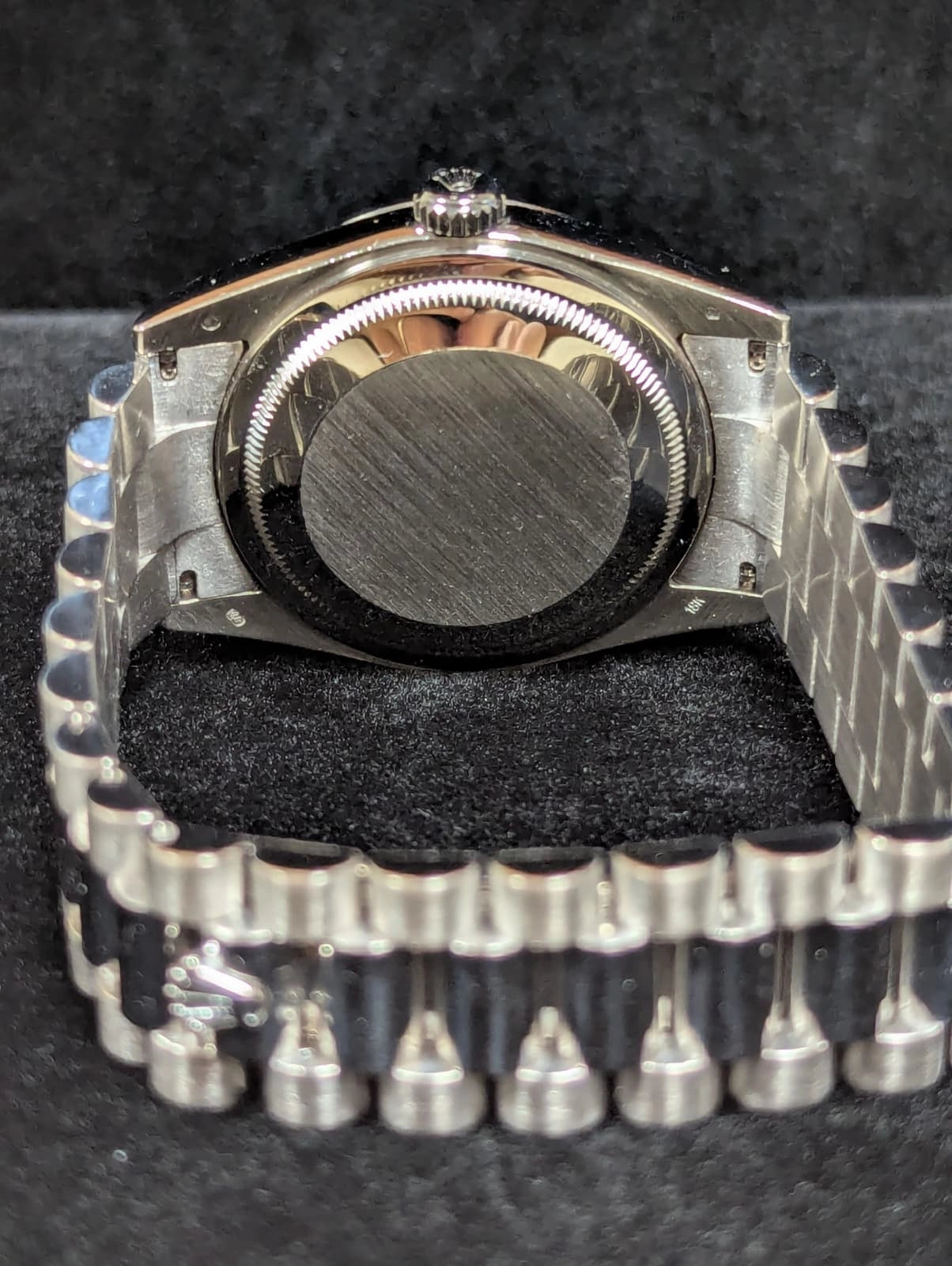 2002 Rolex Day-Date 118239 Silver Jubilee Diamond Dial WG 18kt President 36mm