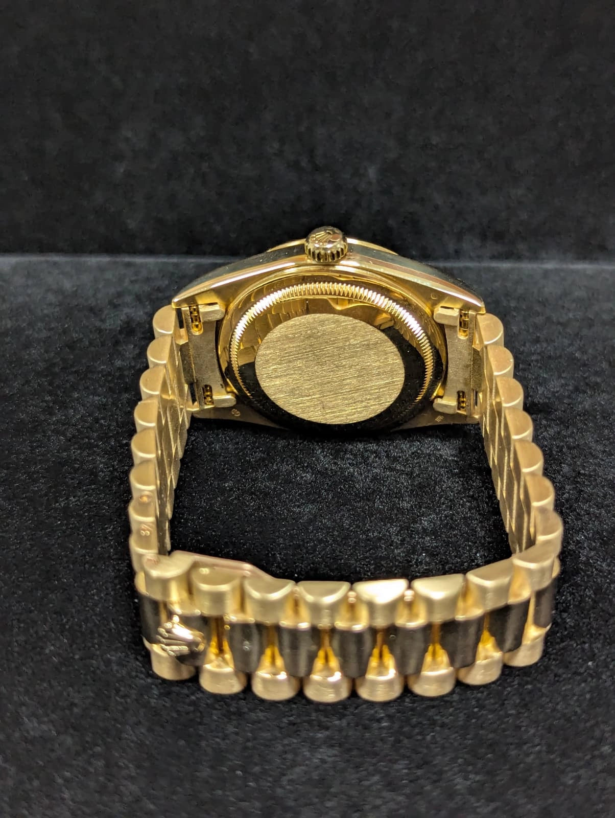 1996 Rolex Day-Date 18238 Champagne Roman Dial 18kt President No Papers 36mm