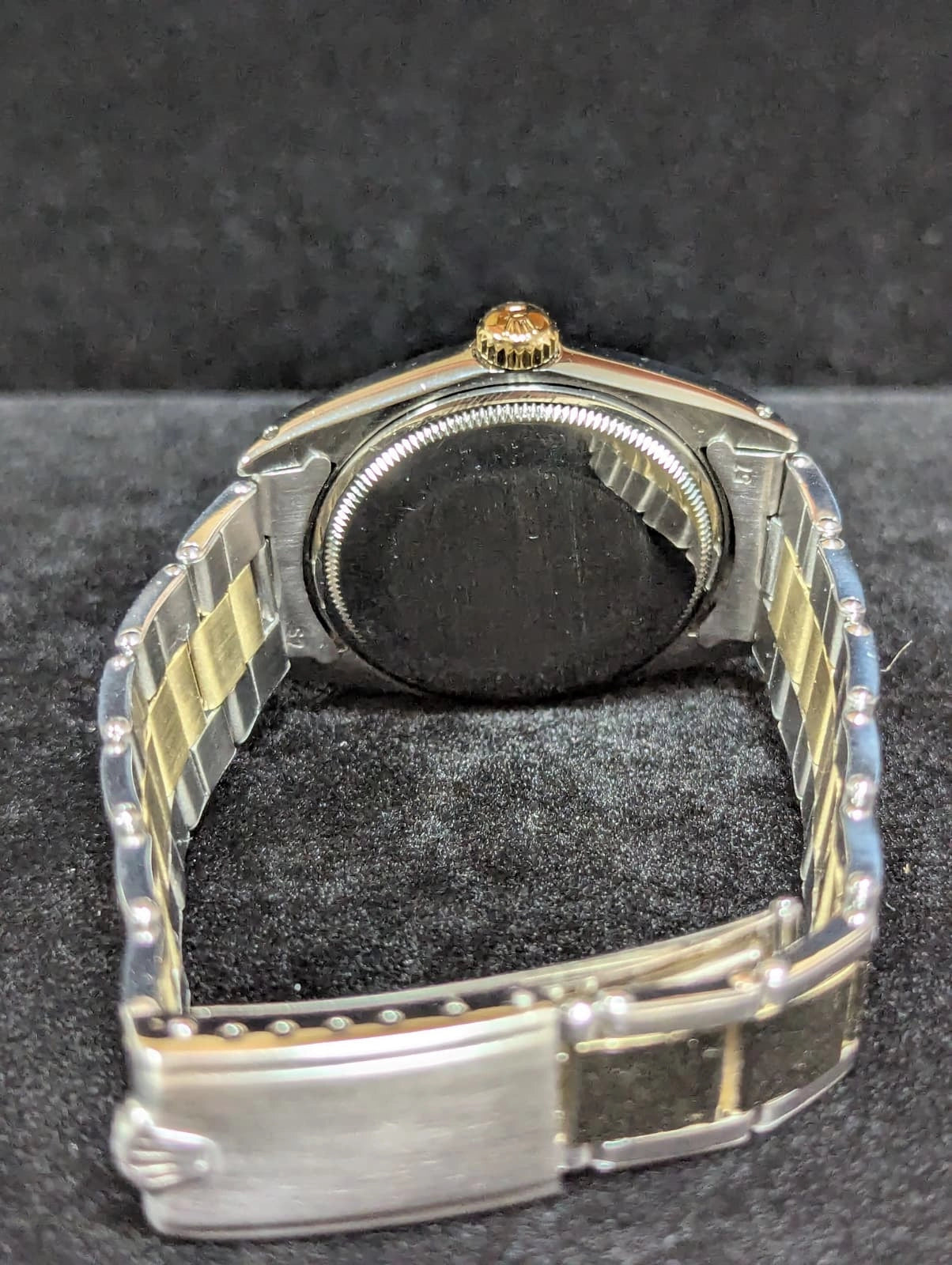 1969 Rolex Oyster Perpetual Date 1500 White Roman Dial TT Oyster Rivet 34mm