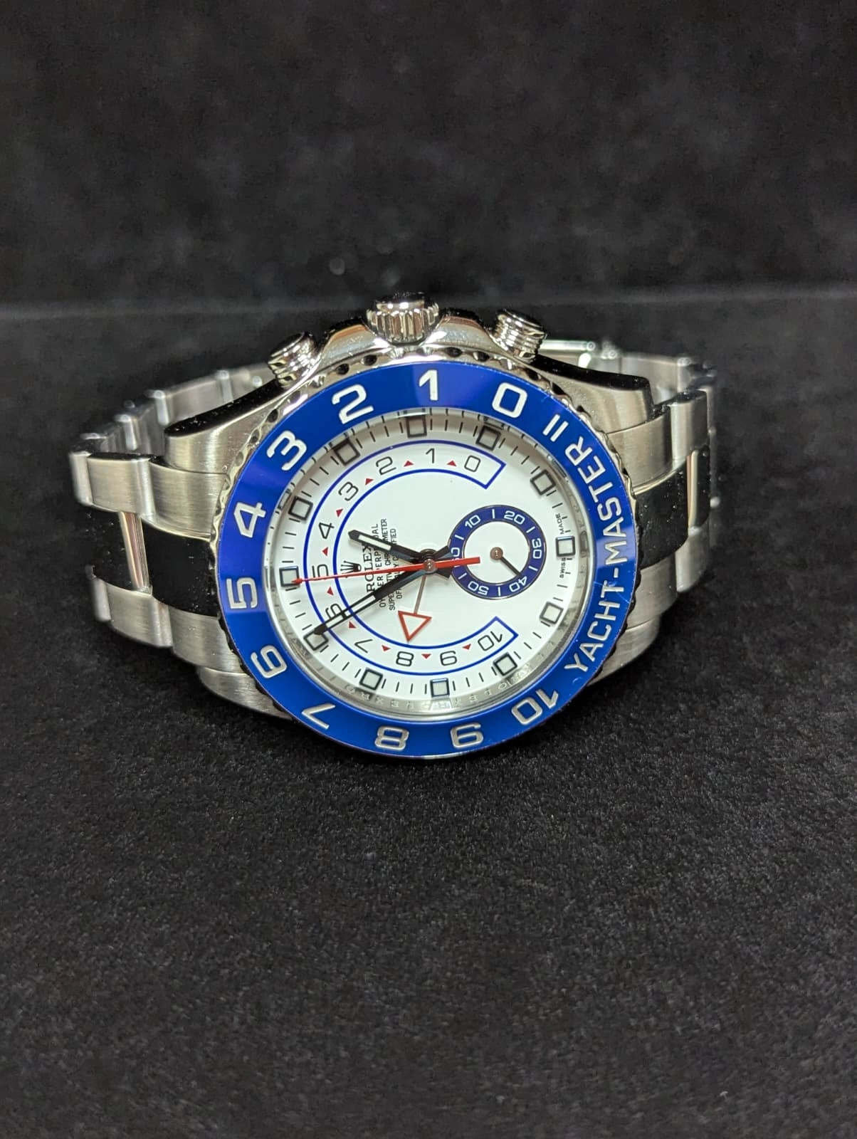 2014 Rolex Yacht-Master II 116680 White Dial SS Oyster No Papers 44mm