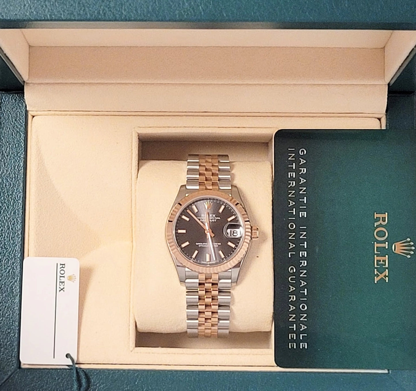 2022 Rolex Datejust 278271 Rhodium Dial TT Jubilee with Papers 31mm