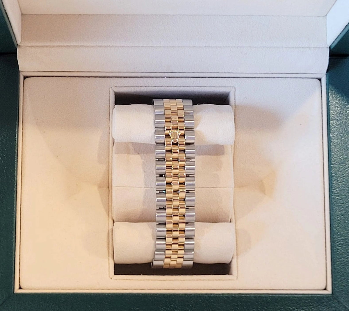 2004 Rolex Datejust 116233 Silver Jubilee Diamond Dial TT Jubilee No Papers 36mm