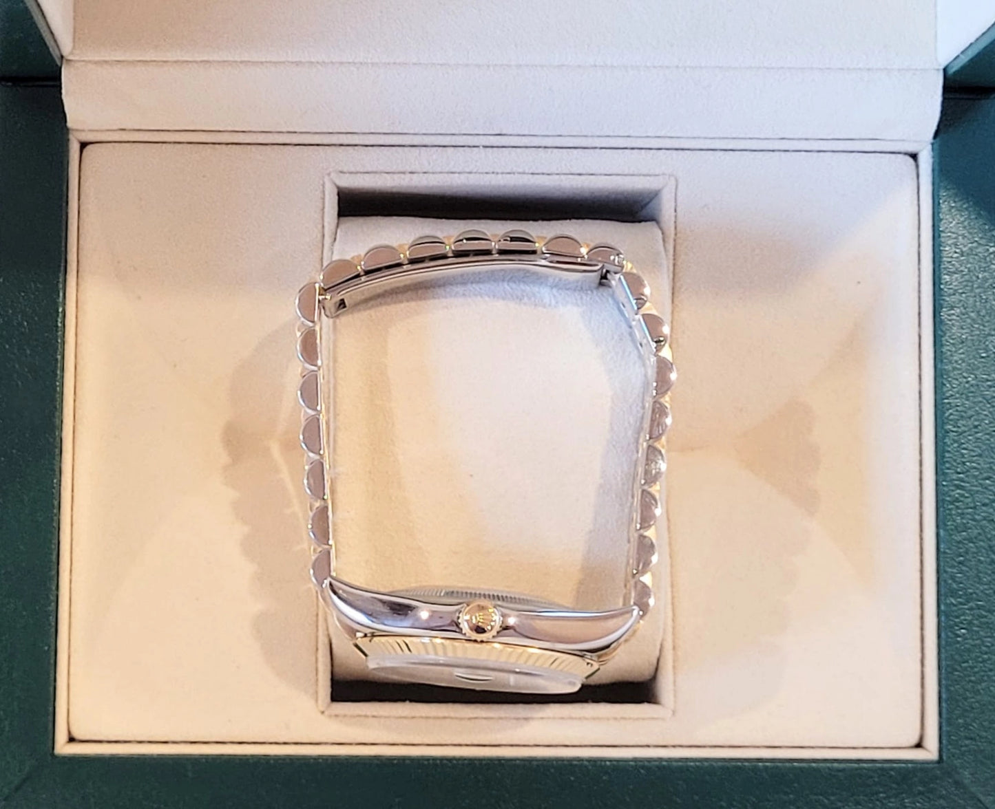 2004 Rolex Datejust 116233 Silver Jubilee Diamond Dial TT Jubilee No Papers 36mm