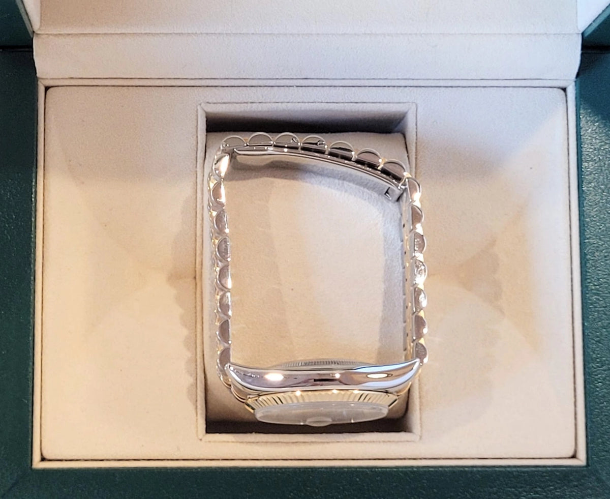 2004 Rolex Datejust 116233 Silver Jubilee Diamond Dial TT Jubilee No Papers 36mm
