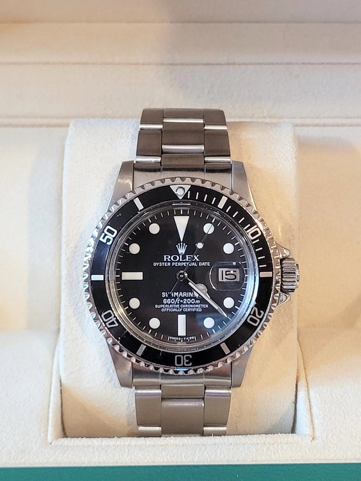 1978 Rolex Submariner 1680 Black Matte Dial SS Oyster No Papers 40mm