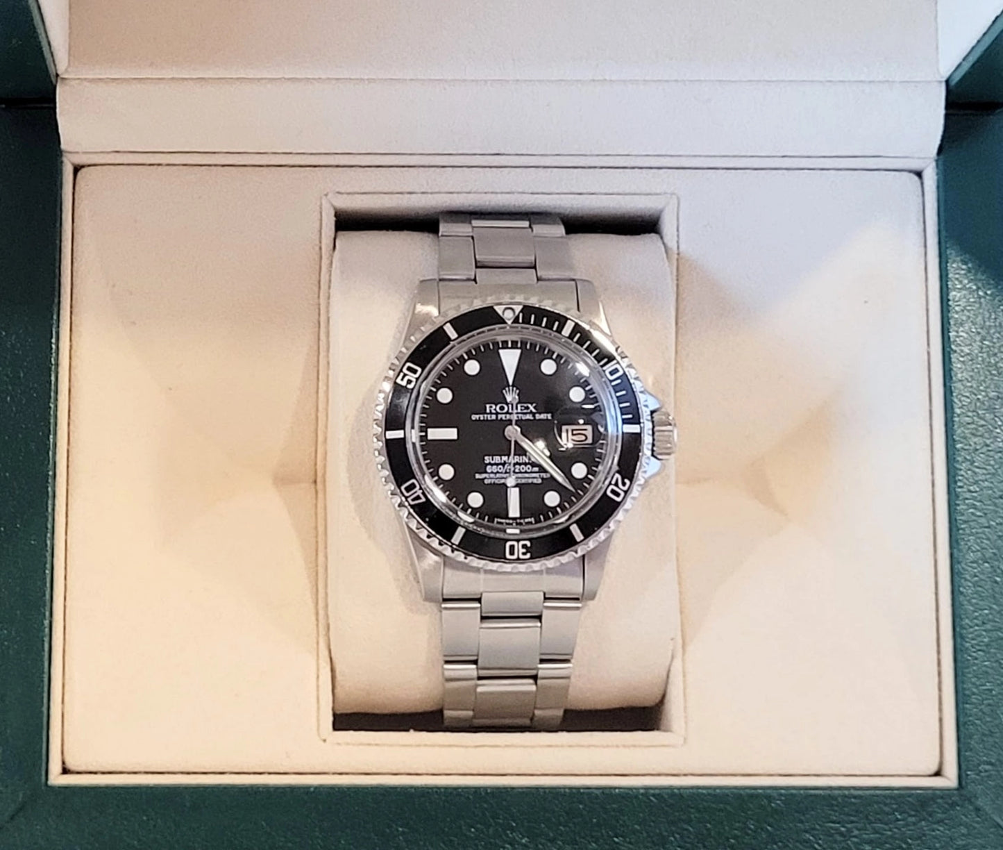 1978 Rolex Submariner 1680 Black Matte Dial SS Oyster No Papers 40mm