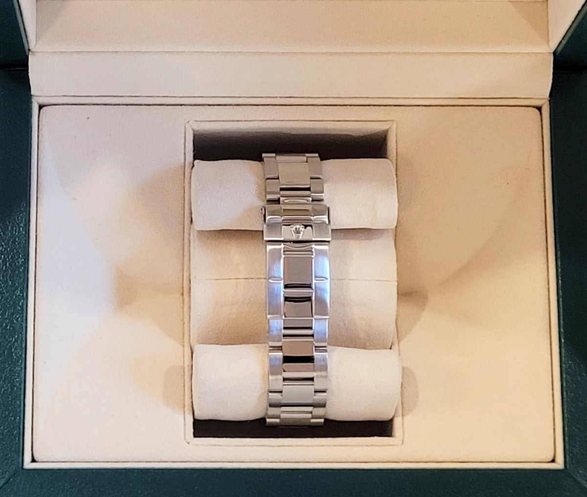 2010 Rolex Yacht-Master 168622 Platinum Dial SS Oyster Engraved Rehault 35mm